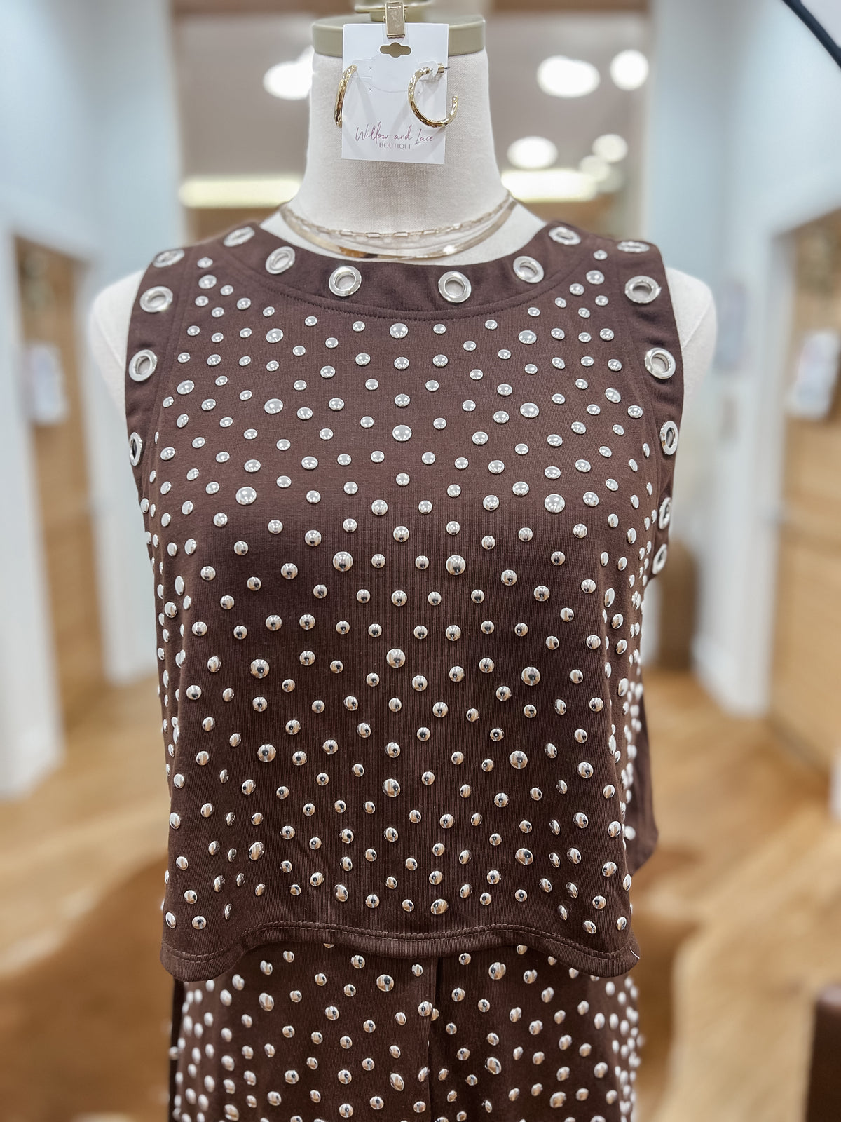 Studded In Style Tank