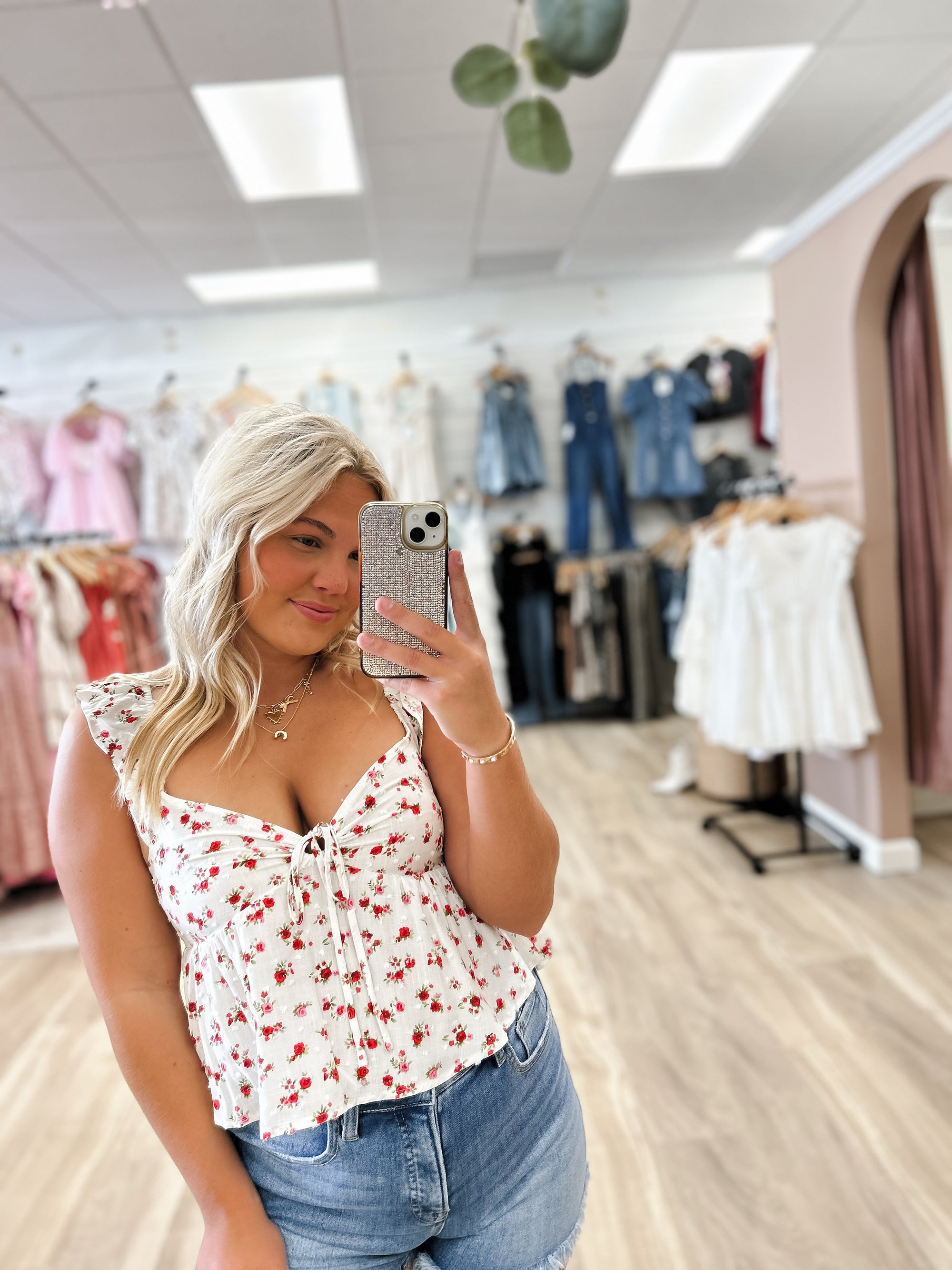 Lance Floral Top