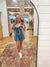 Denim Bow Romper
