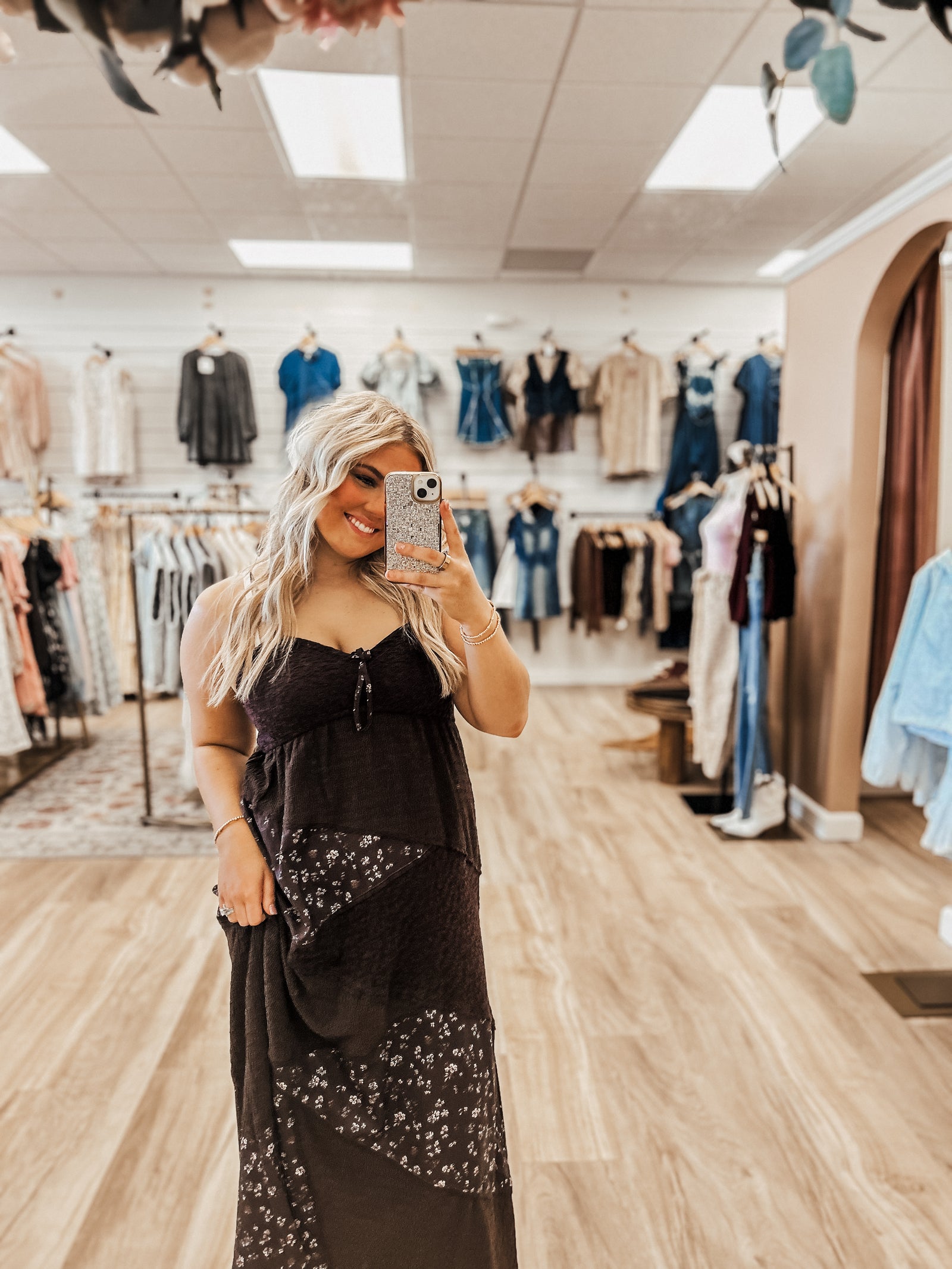 Chocolate Bloom Dress