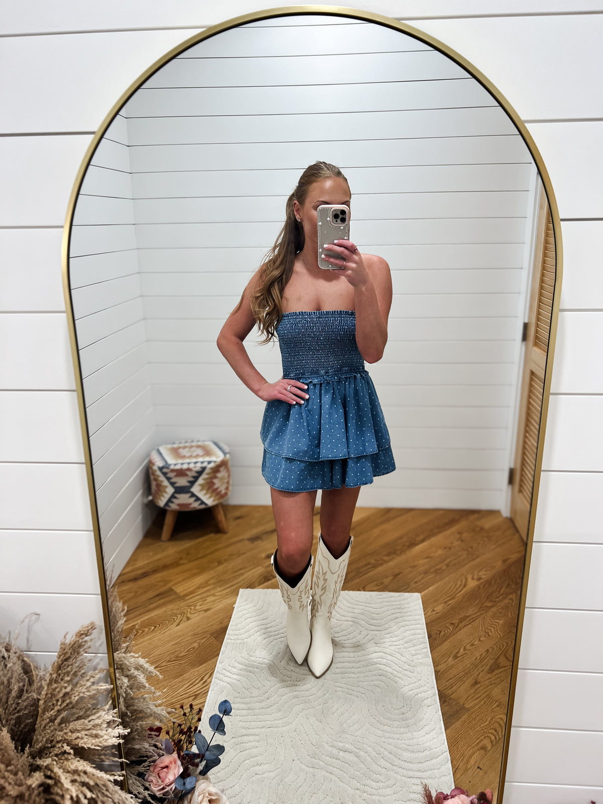 Bluebell Polka Mini