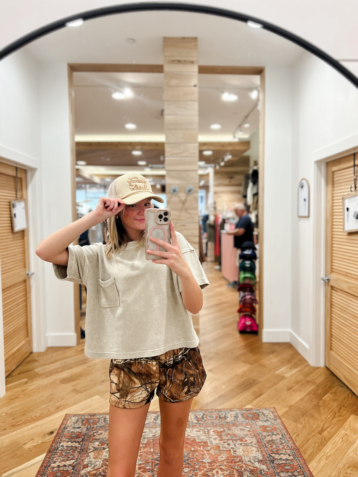 Woodland Camo Boxer Shorts