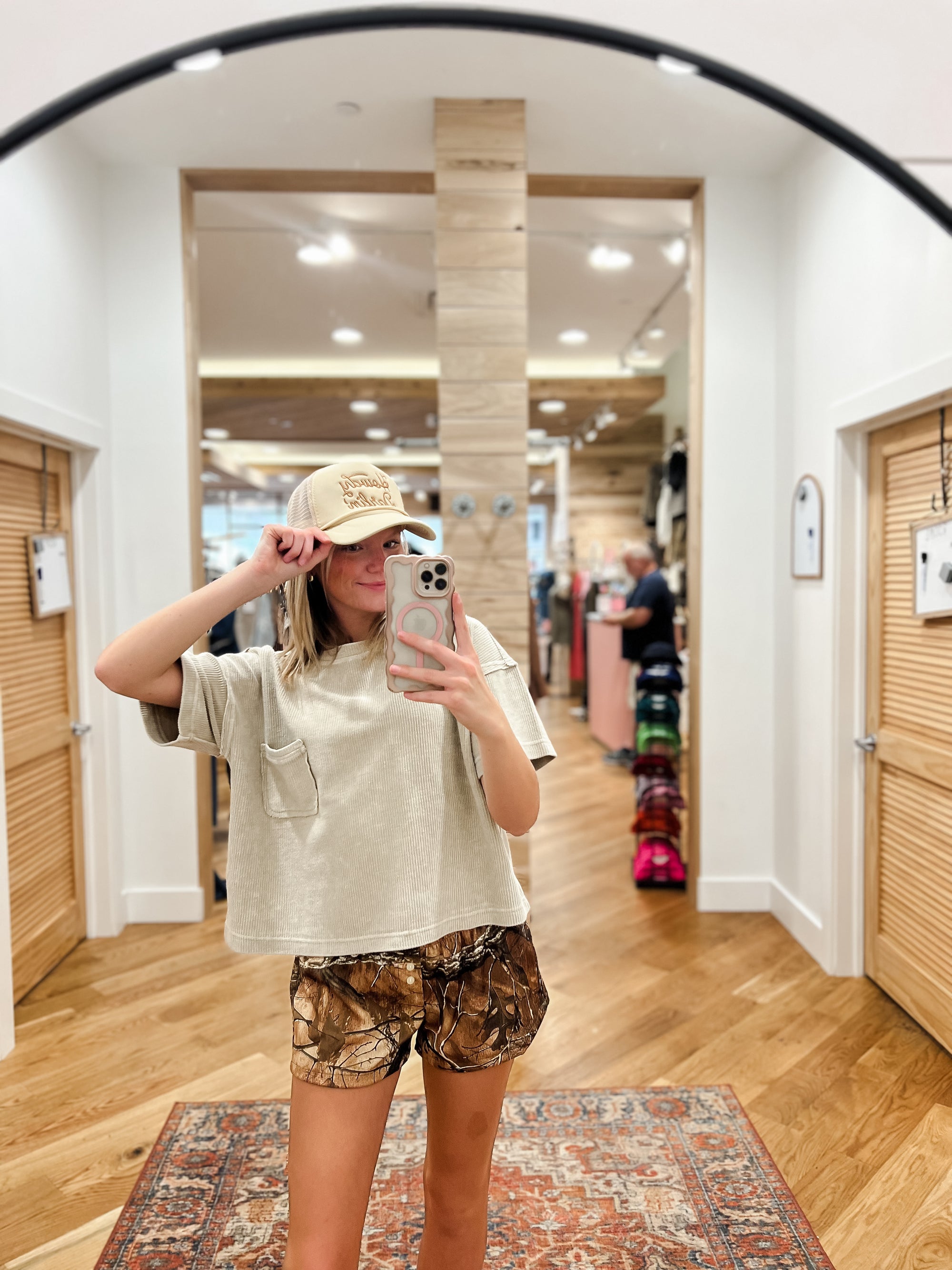 Woodland Camo Boxer Shorts