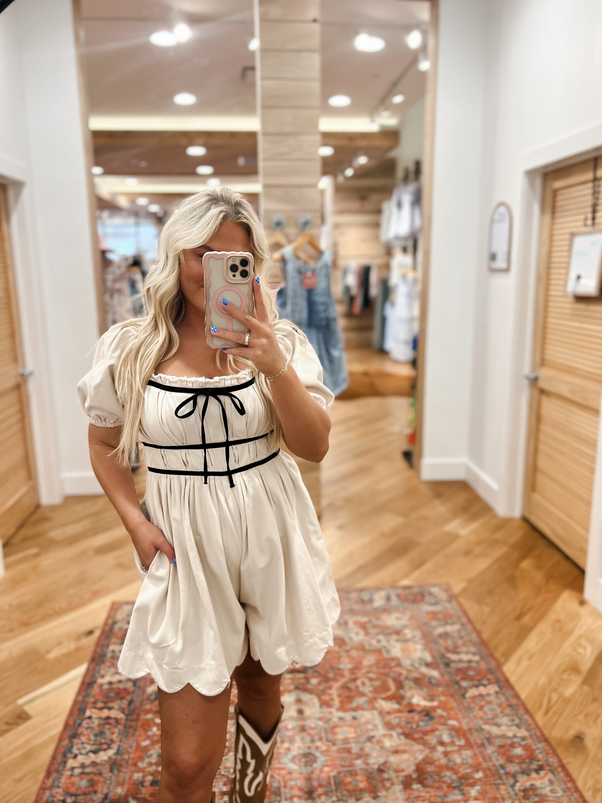 Cupcake Cutie Beige Romper