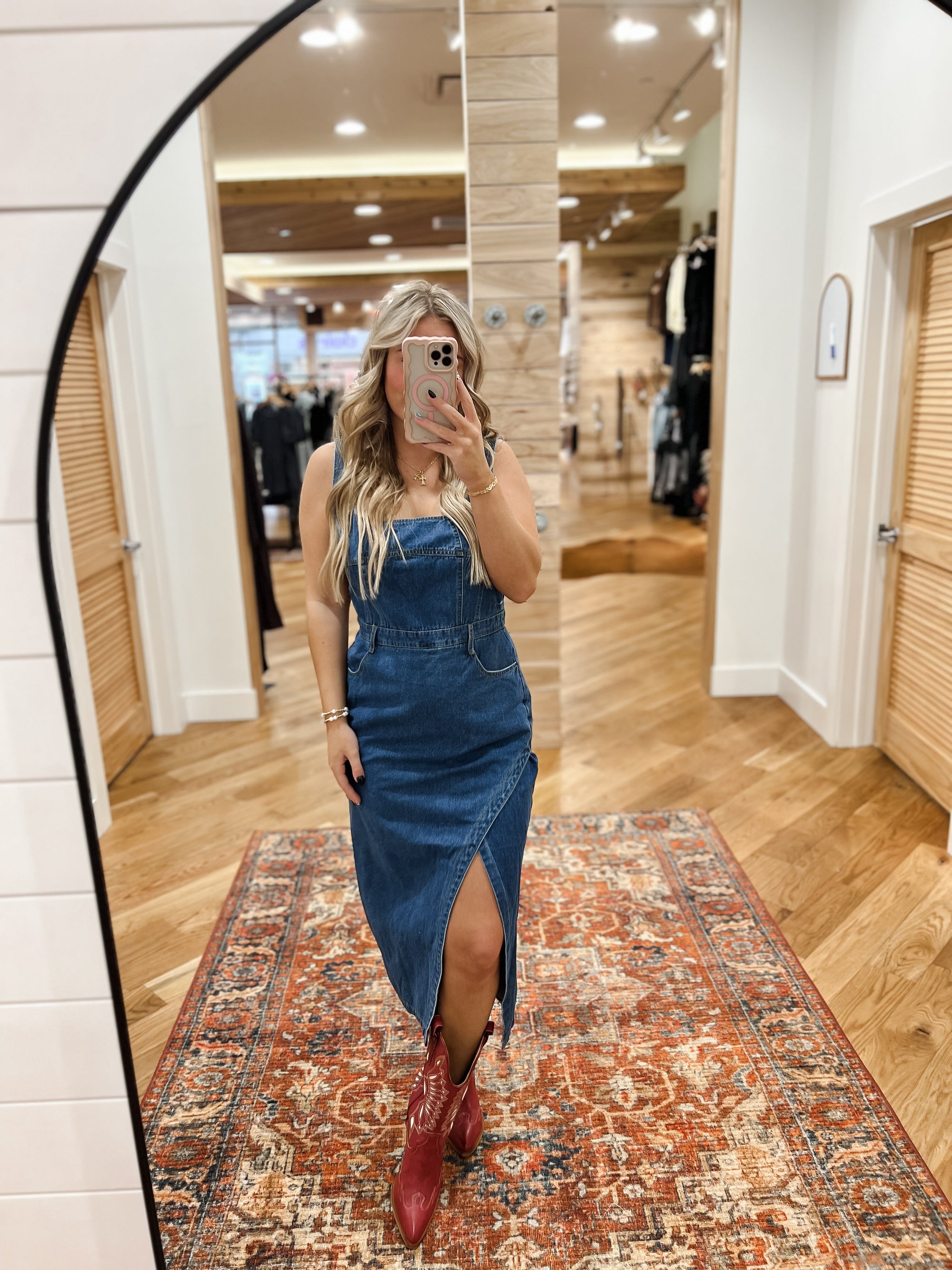 Rodeo Ready Denim Dress