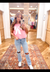 Bow Cropped Pink Top
