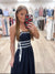 Navy Bella Midi Dress