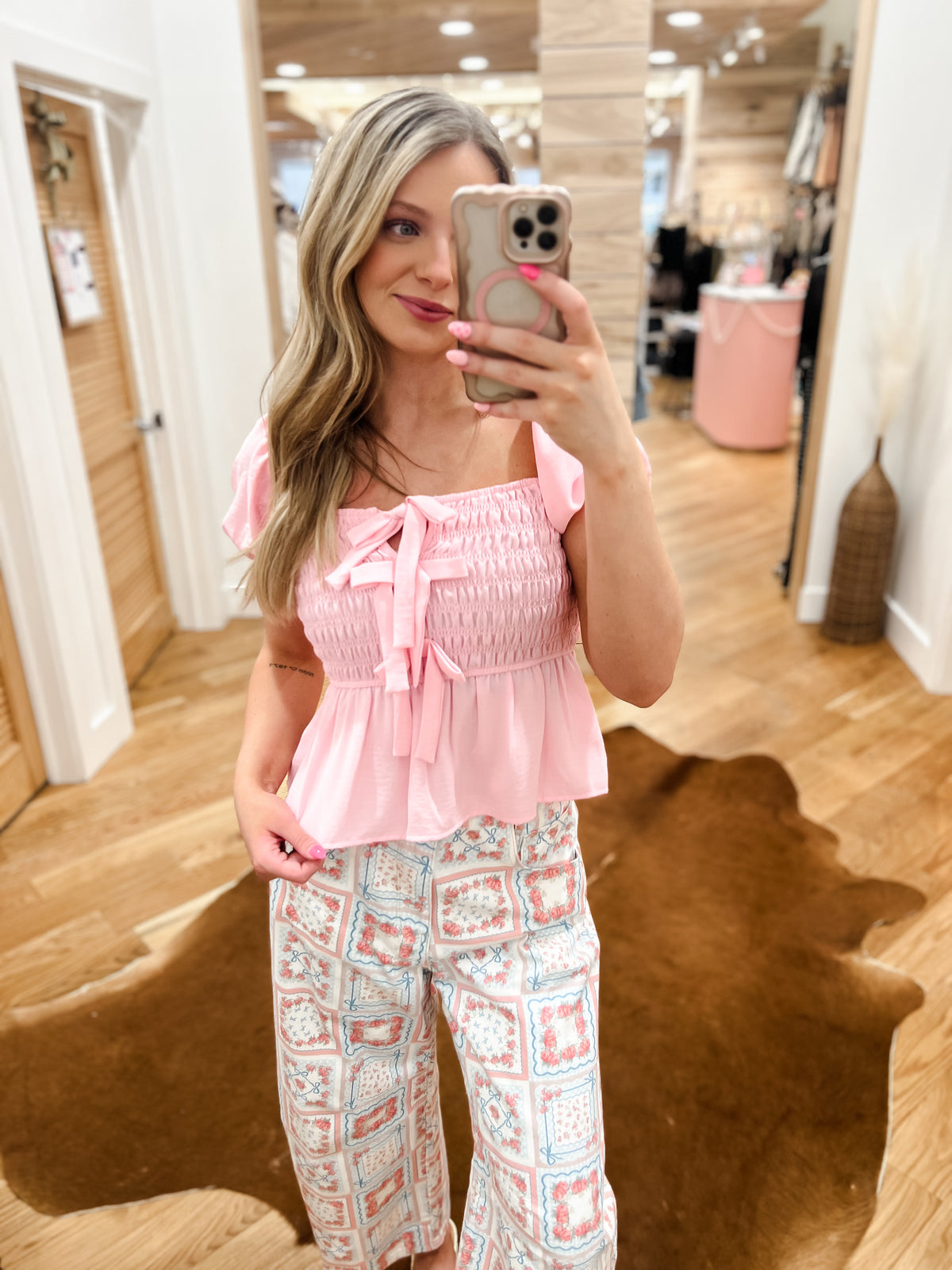 The Pink Drop Blouse