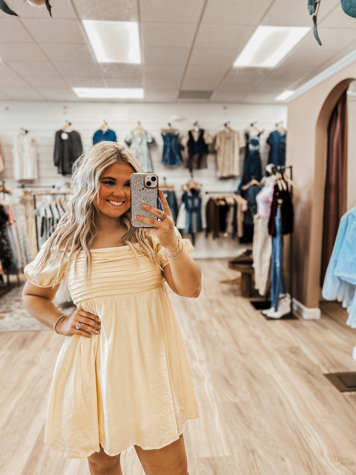 The Yellow Willow Dress