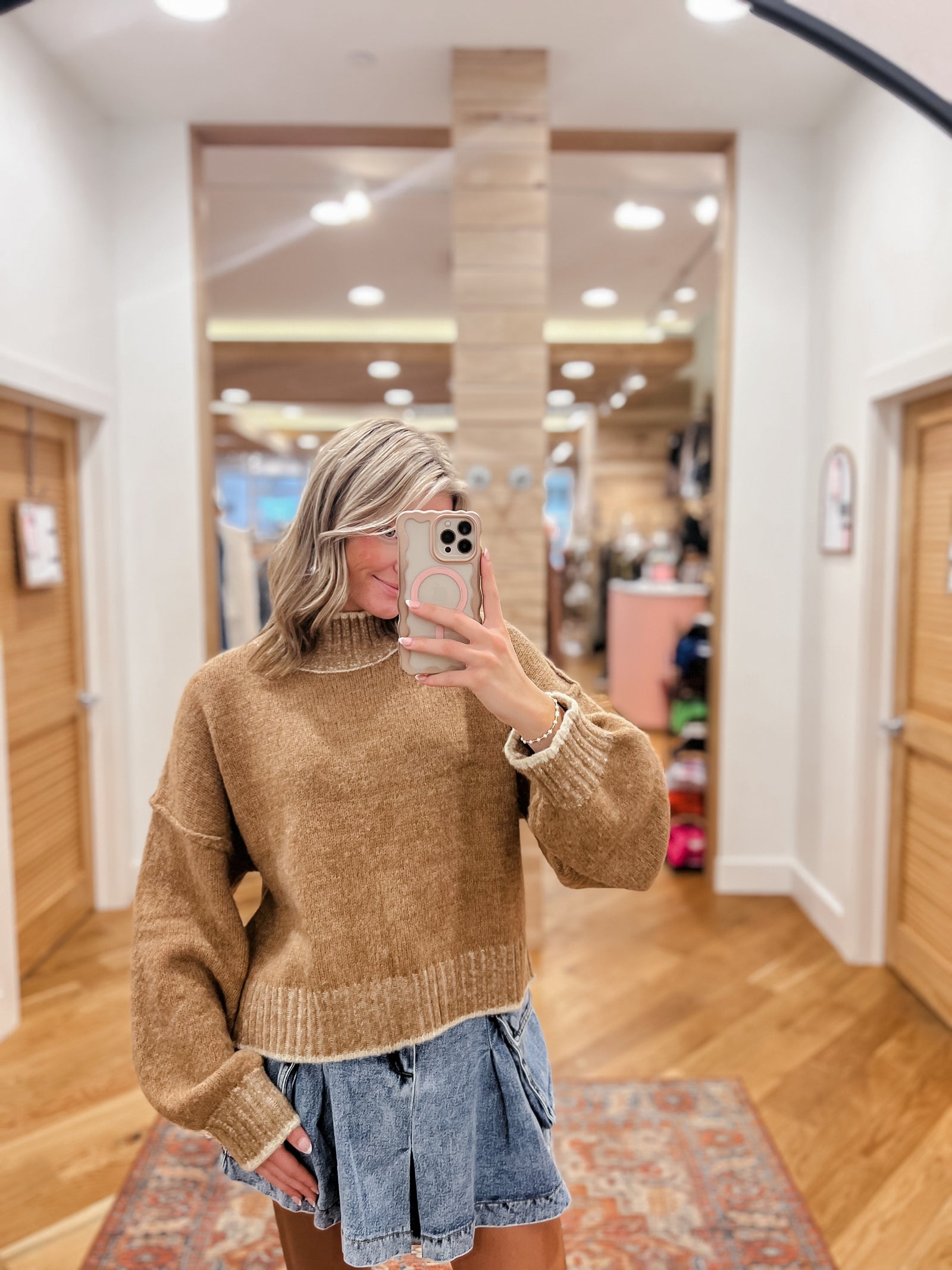 Rowan Tan Sweater