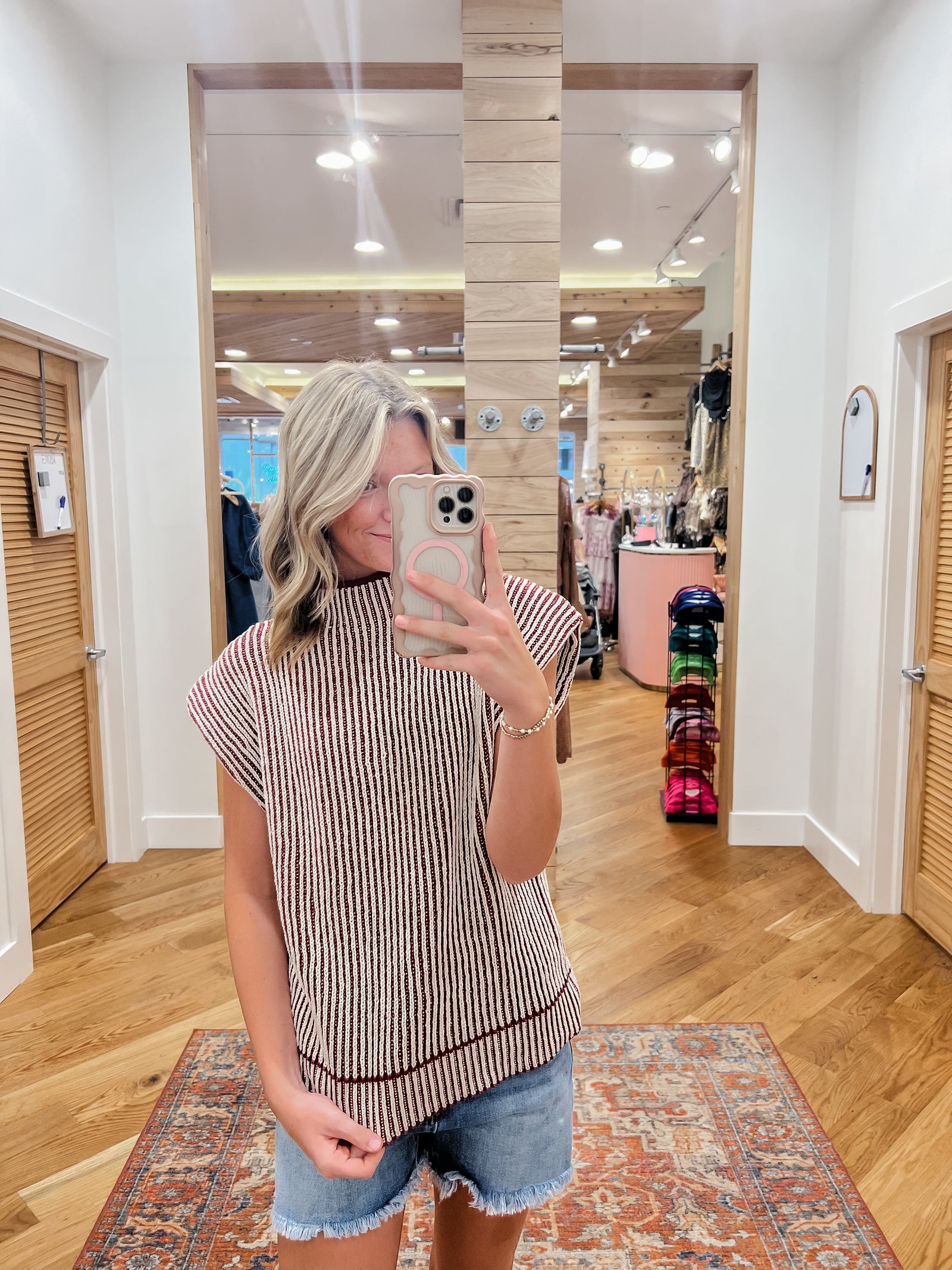 Knit and Neat Burgundy Sweater