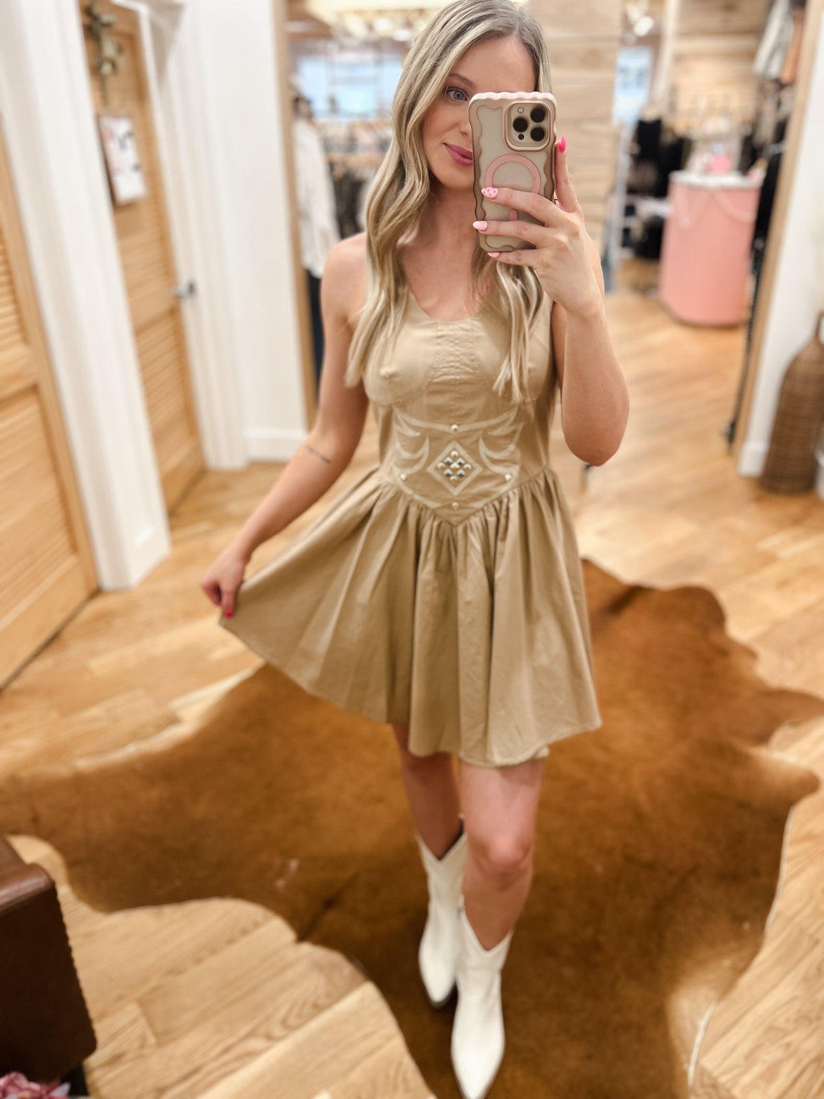 The Sand Midnight Heirloom Dress