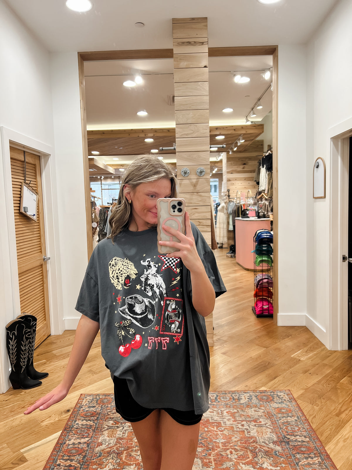Western Leopard Graphic Tee