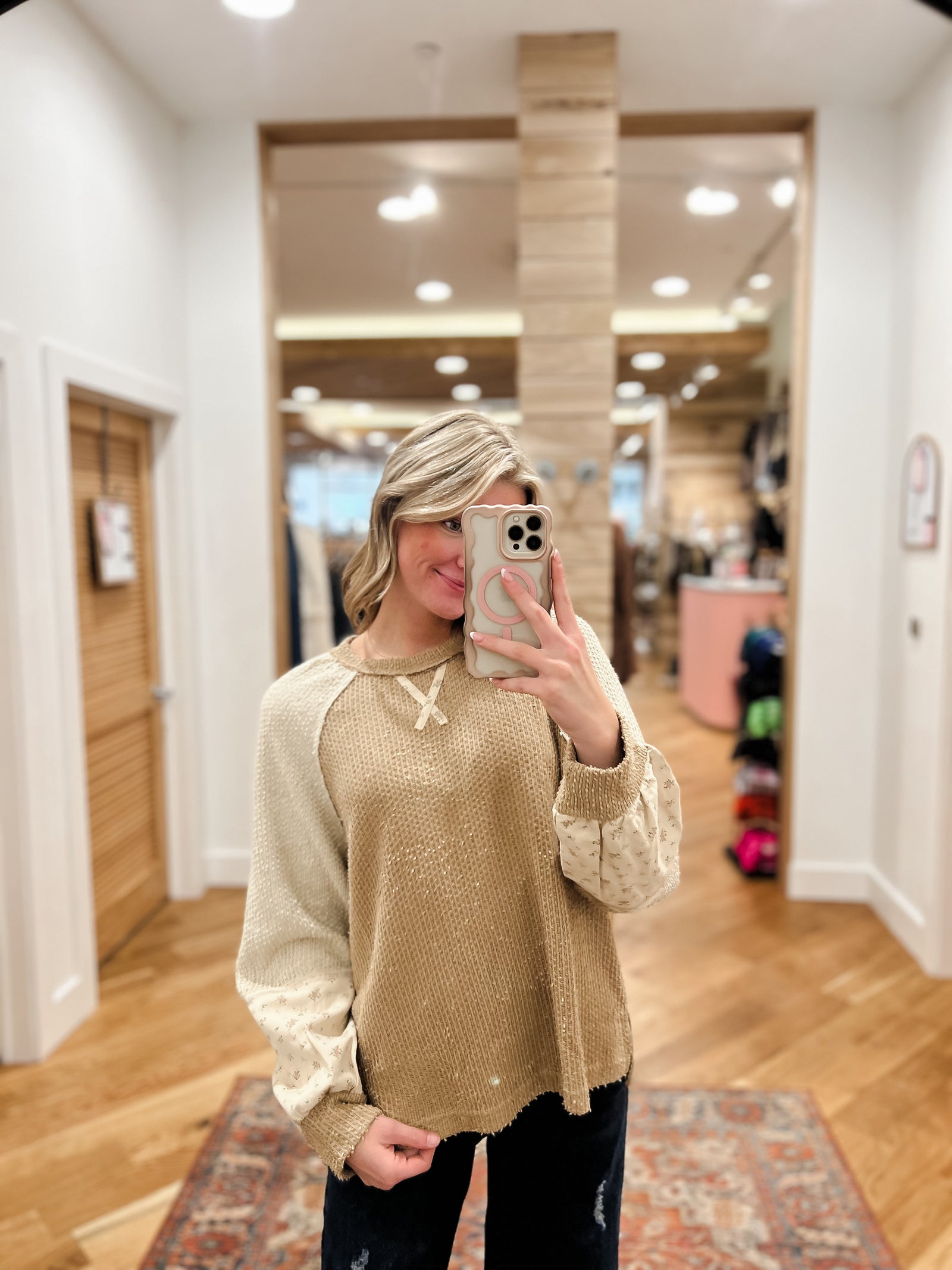 Vintage Charm Knit Pullover