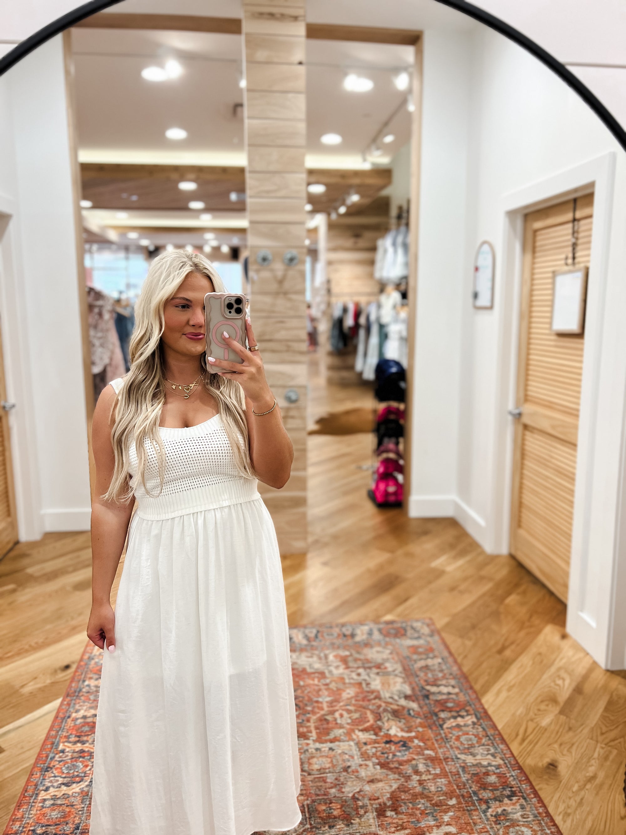 Vanilla Dusk Midi Dress