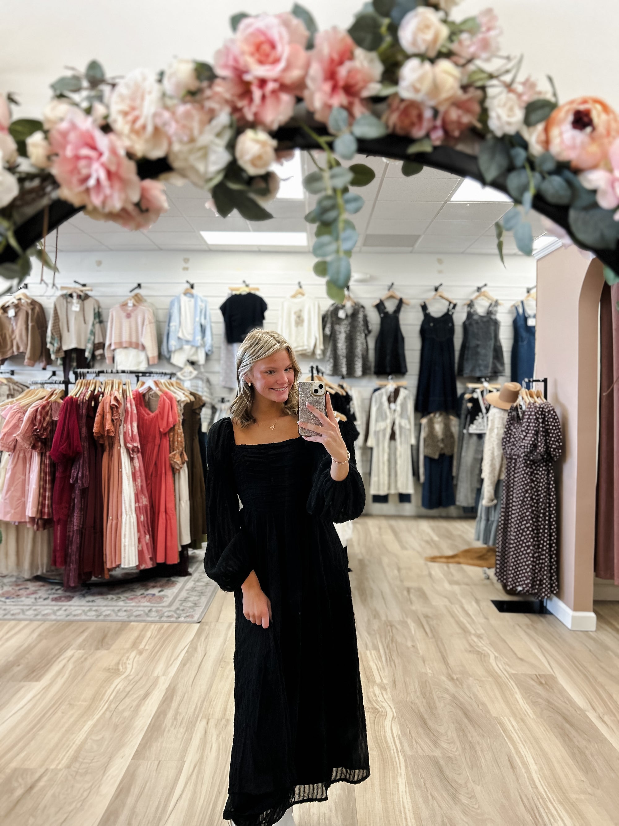 Desert Veil Ebony Maxi