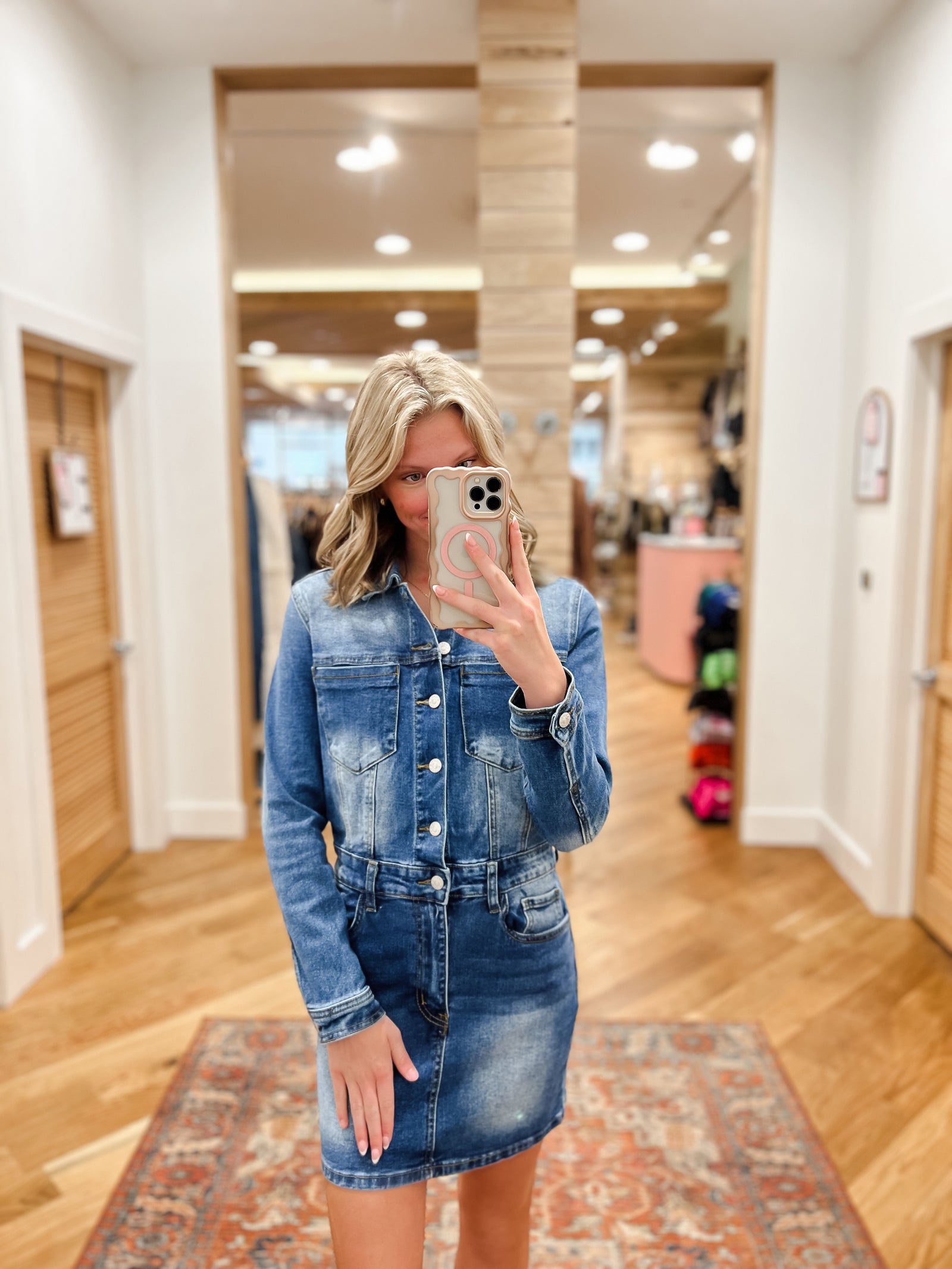 Willow Wash Denim Dress