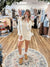 Beau Cream Sweater Romper