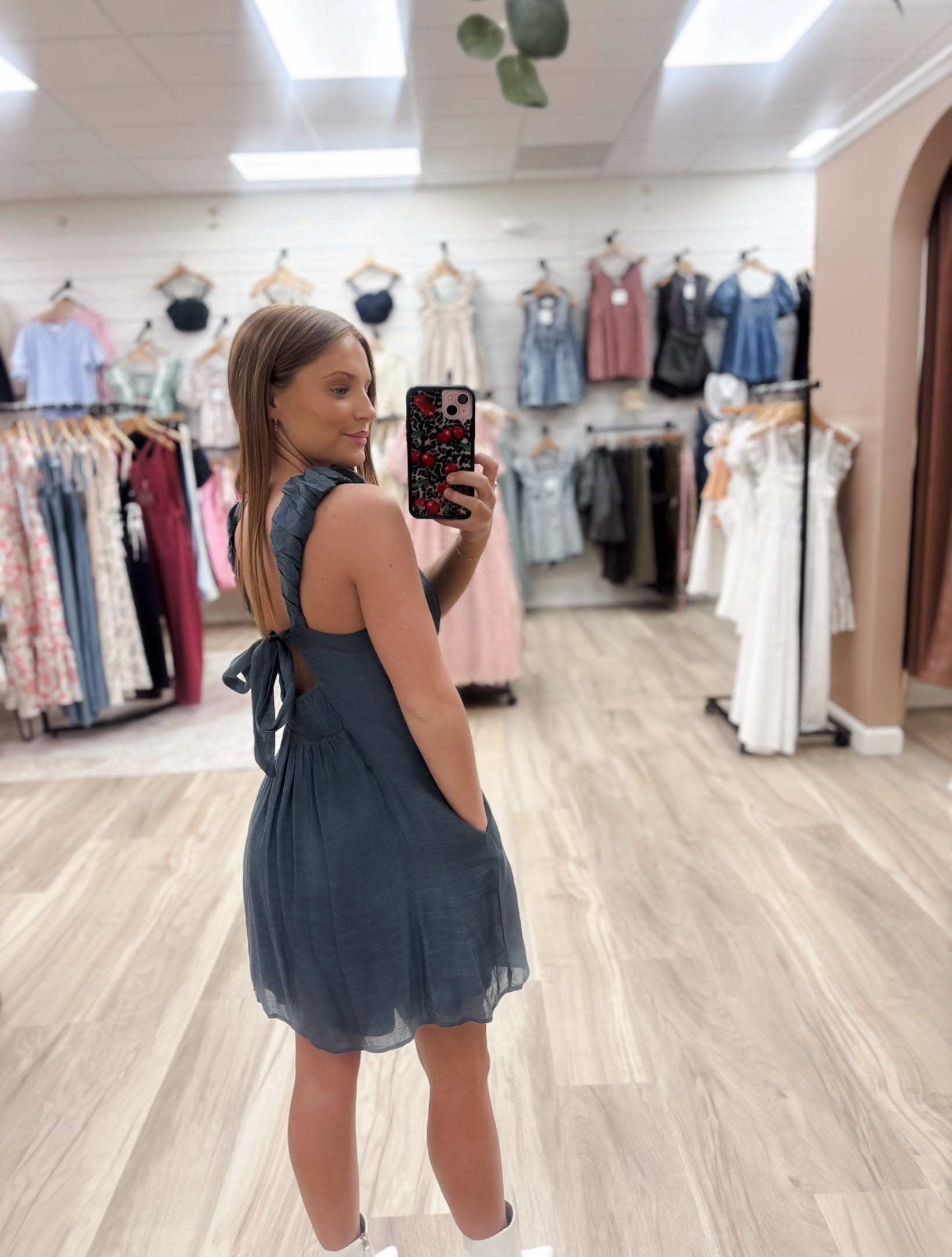 Kennedy Emerald Dress