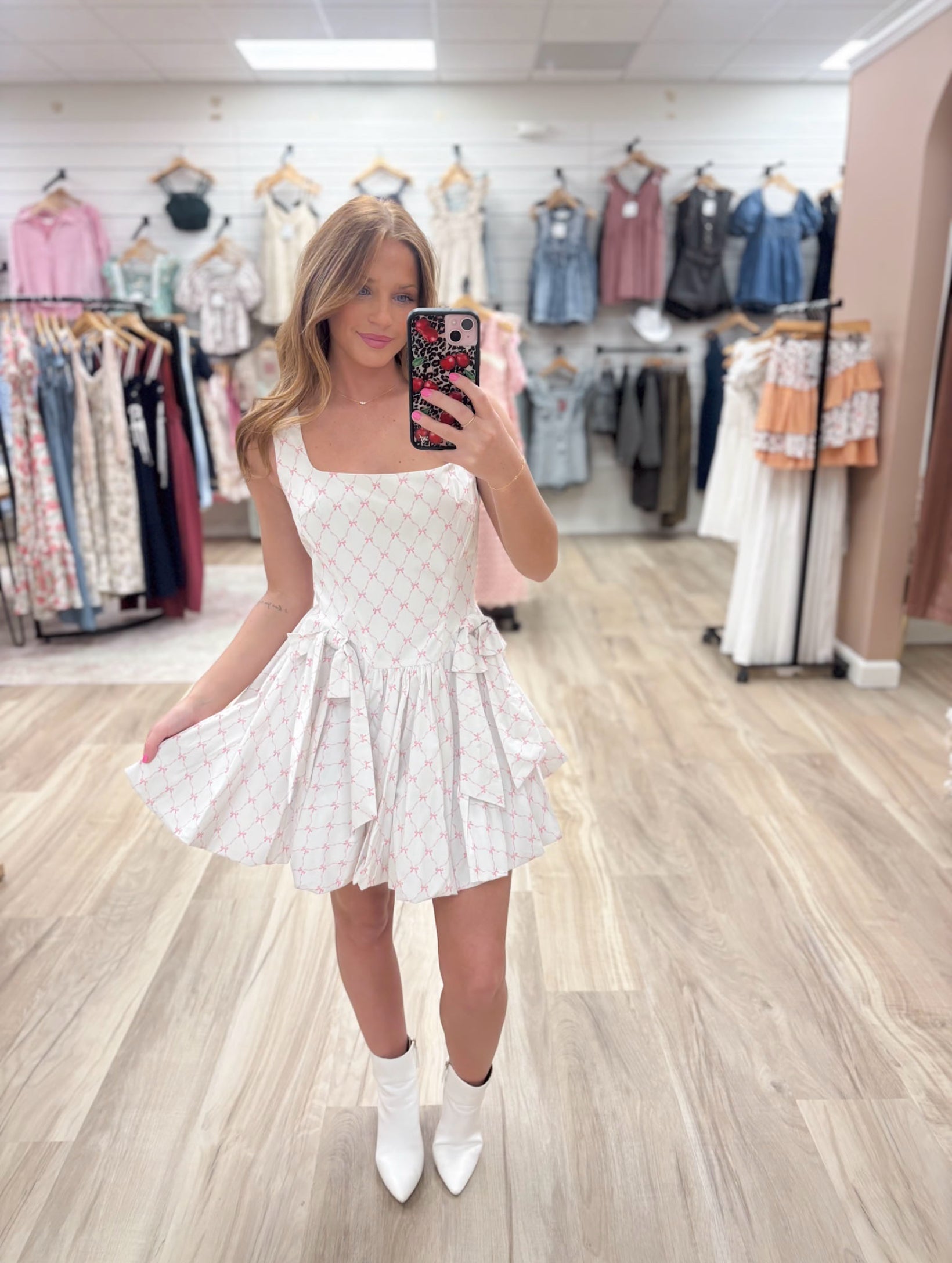 Bow And Bubble Dress