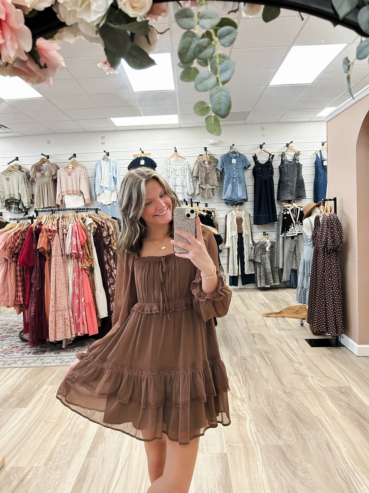 Sienna Mocha Dress