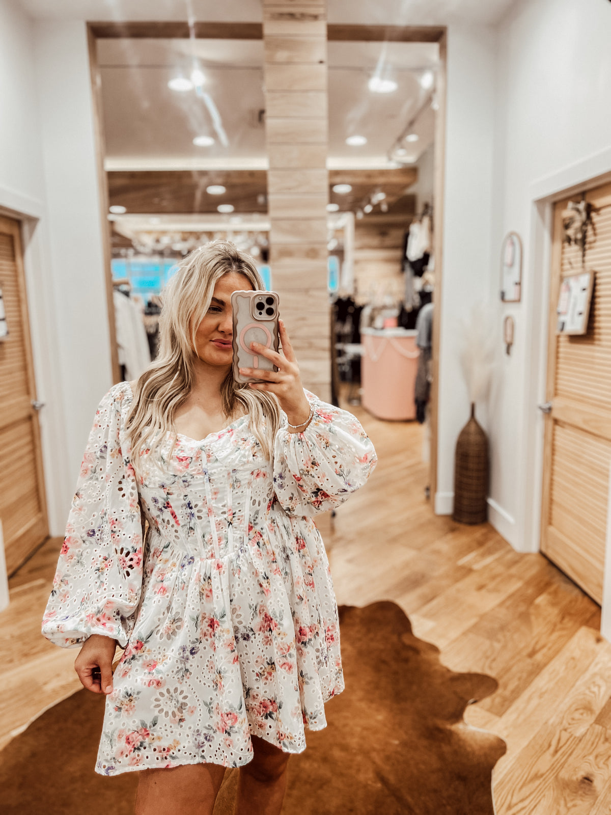 Ivory Garden Party Dress
