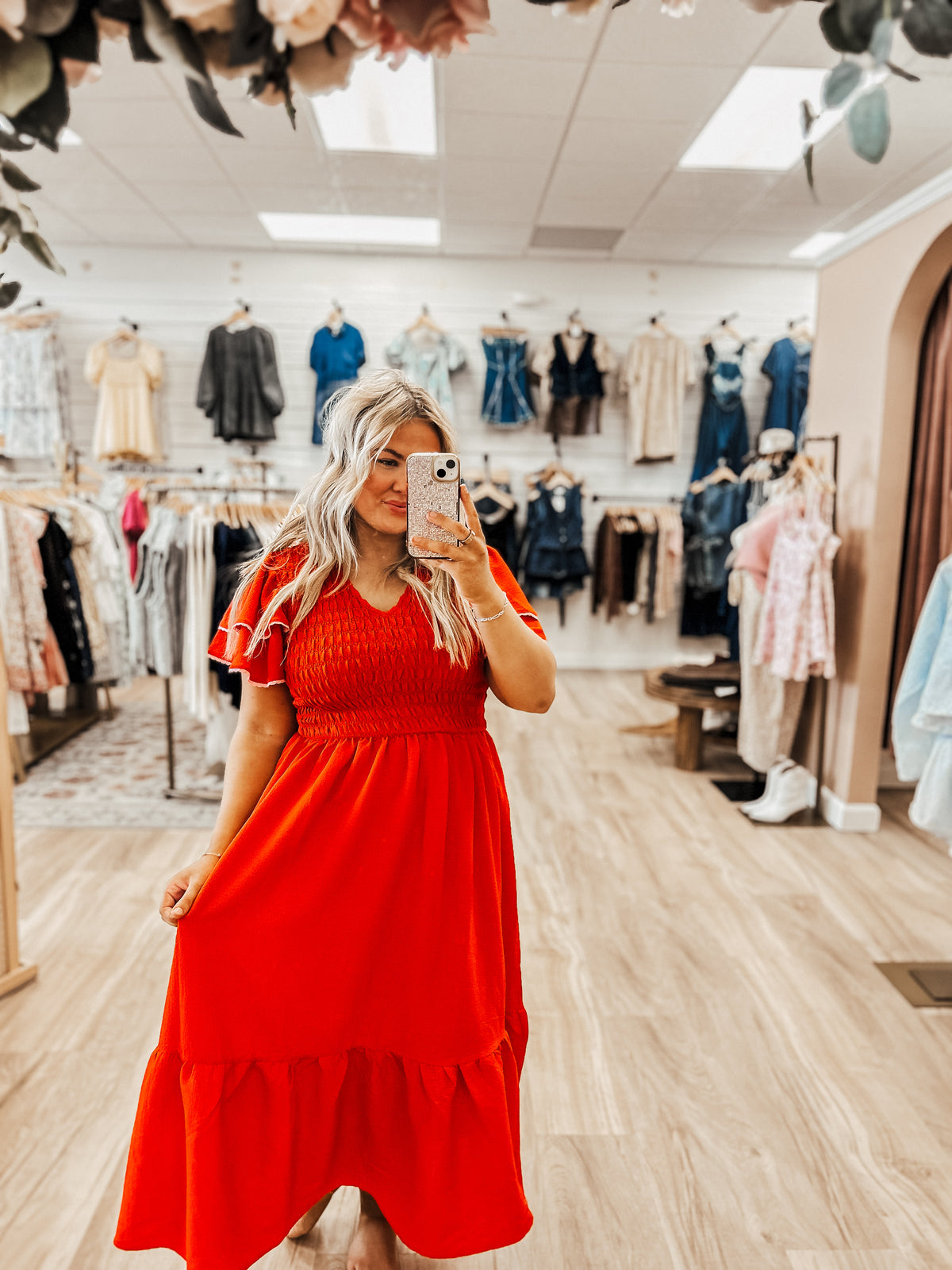 The Red Ethereal Dress