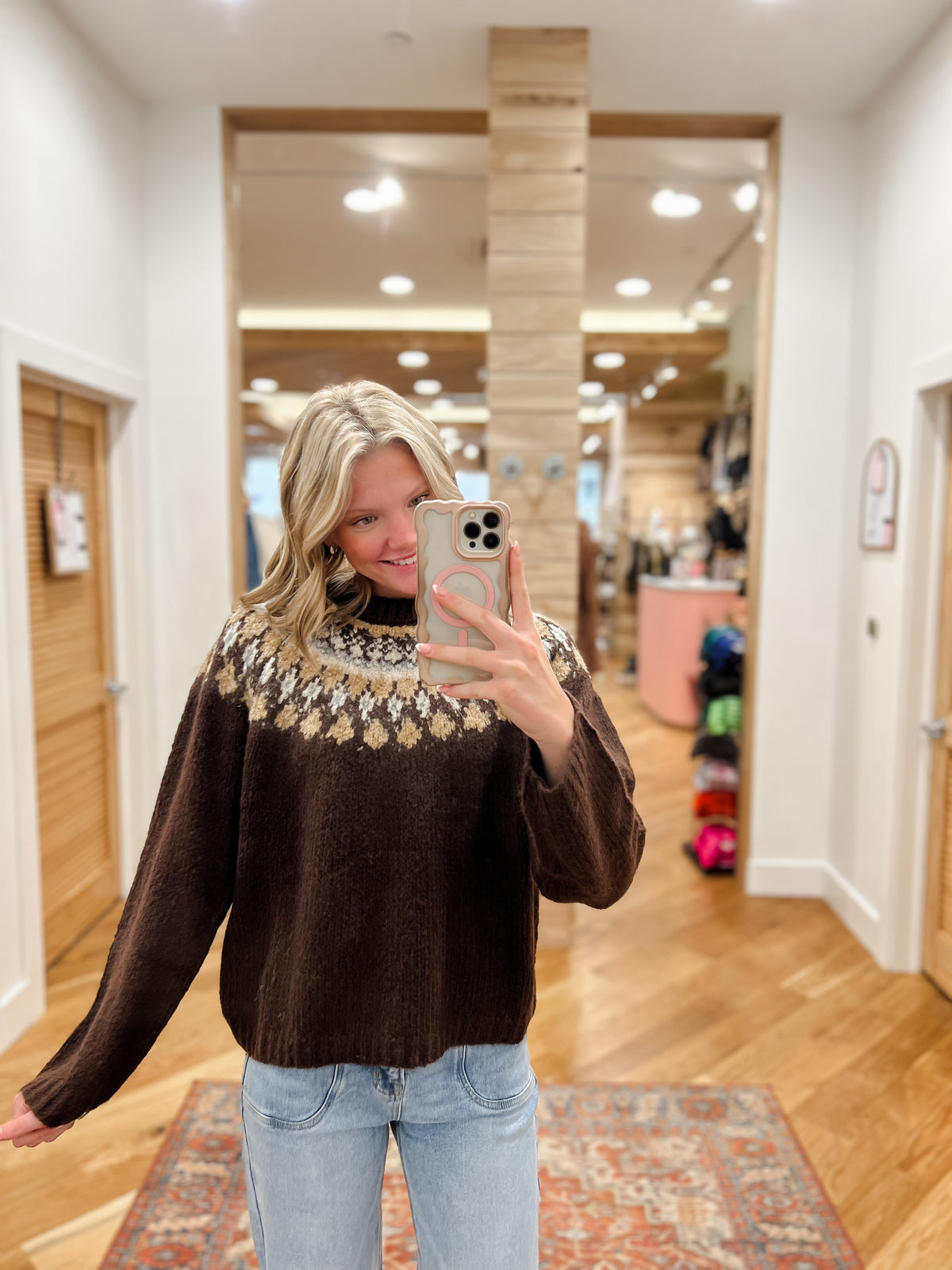 The Aspen Mocha Sweater
