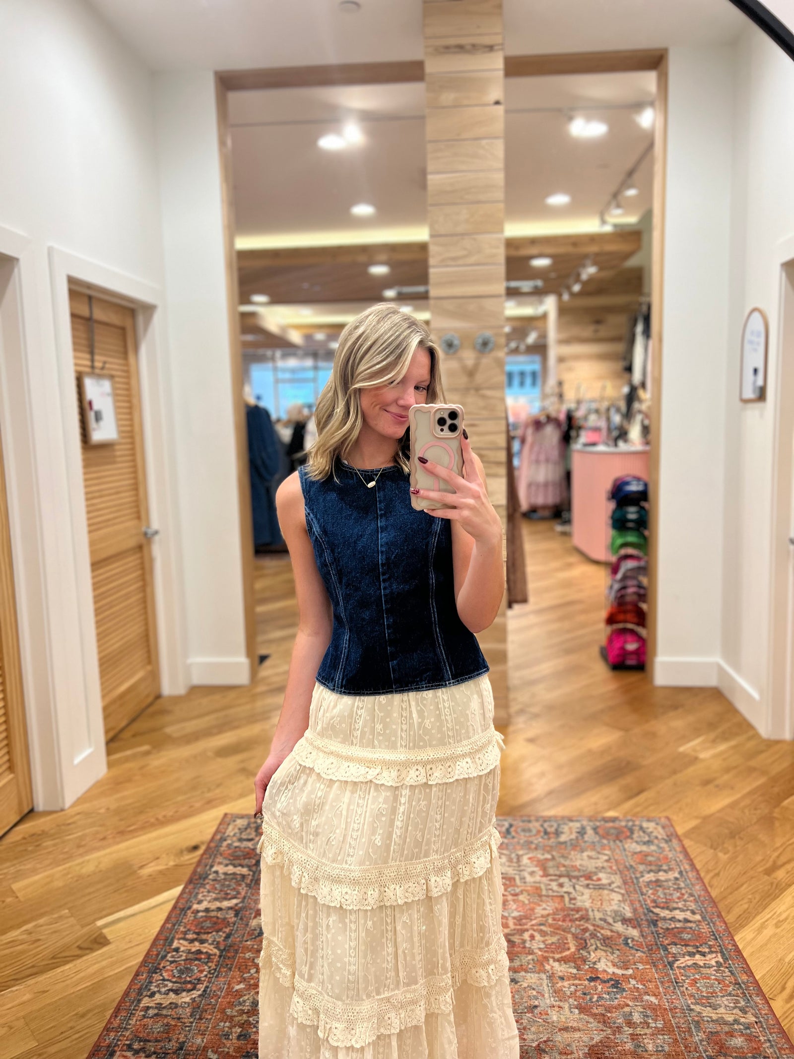 Hazel Boho Maxi Skirt