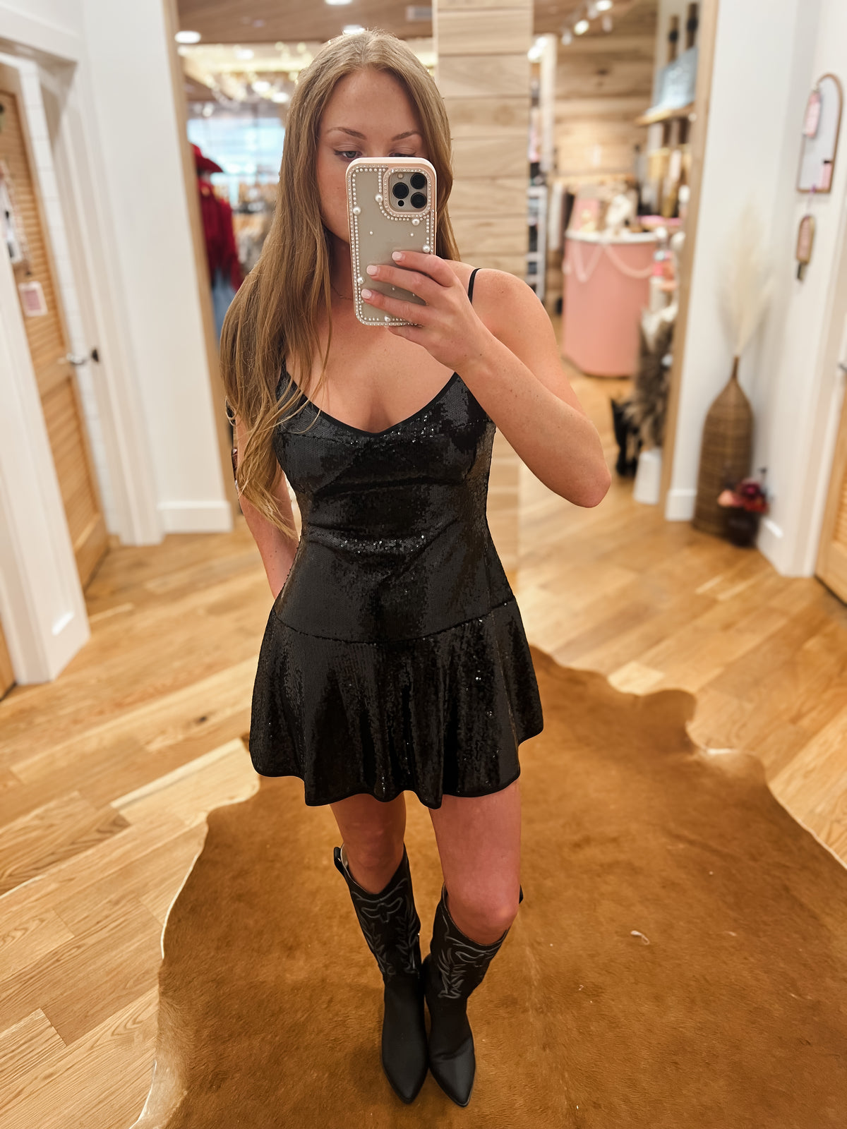 Midnight Sparkle Dress