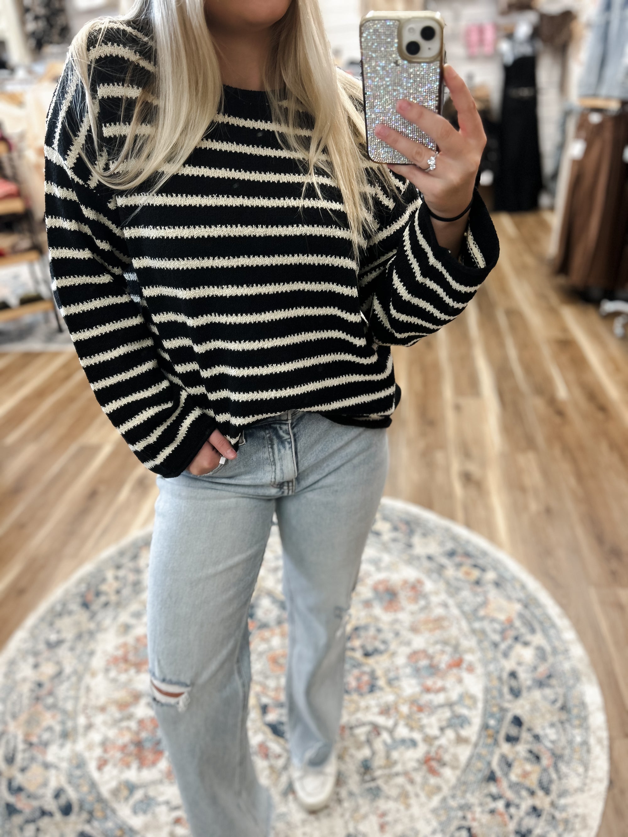 Blake Black Sweater