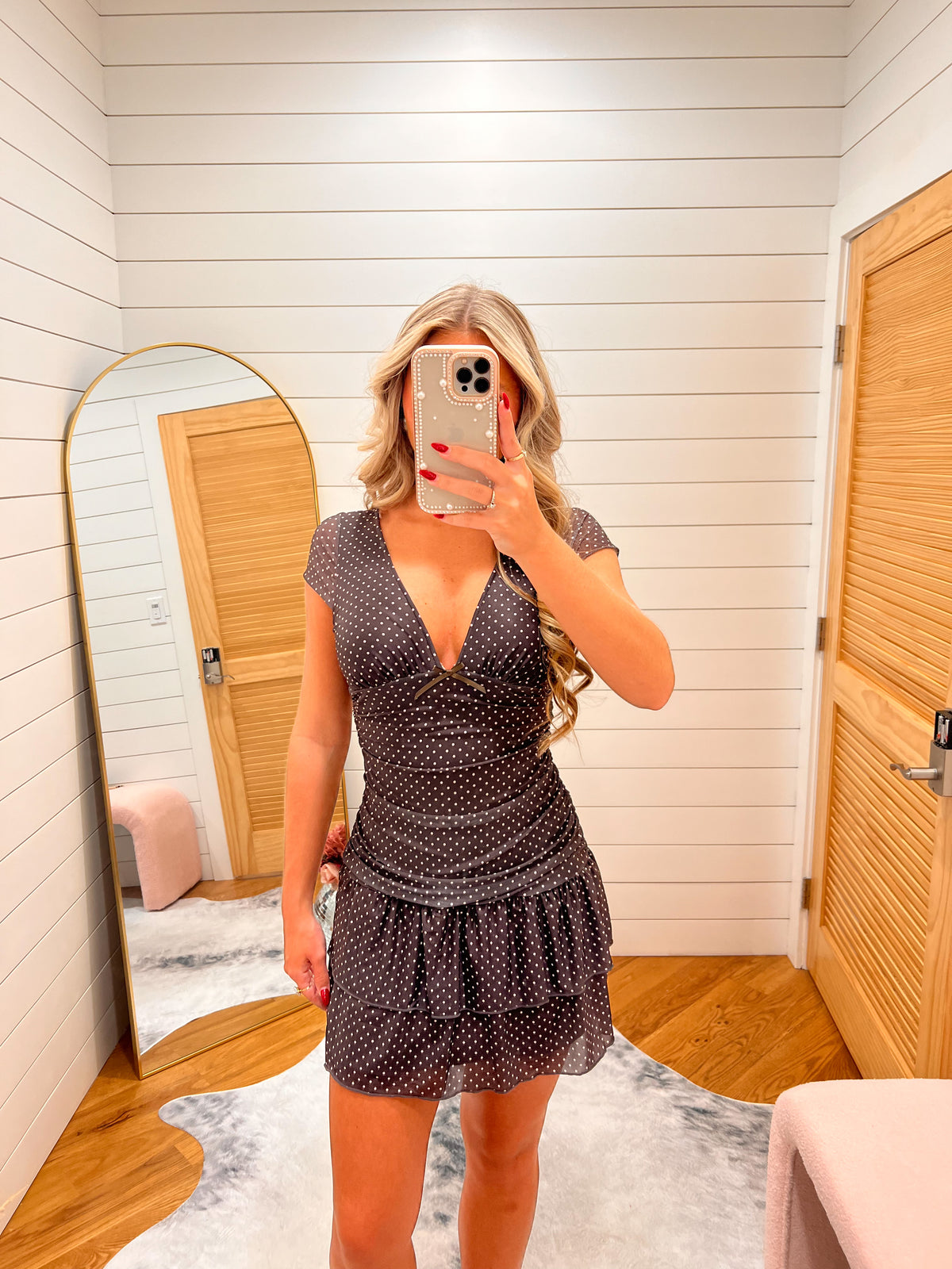 Sweet on You Polka Dot Mini Dress