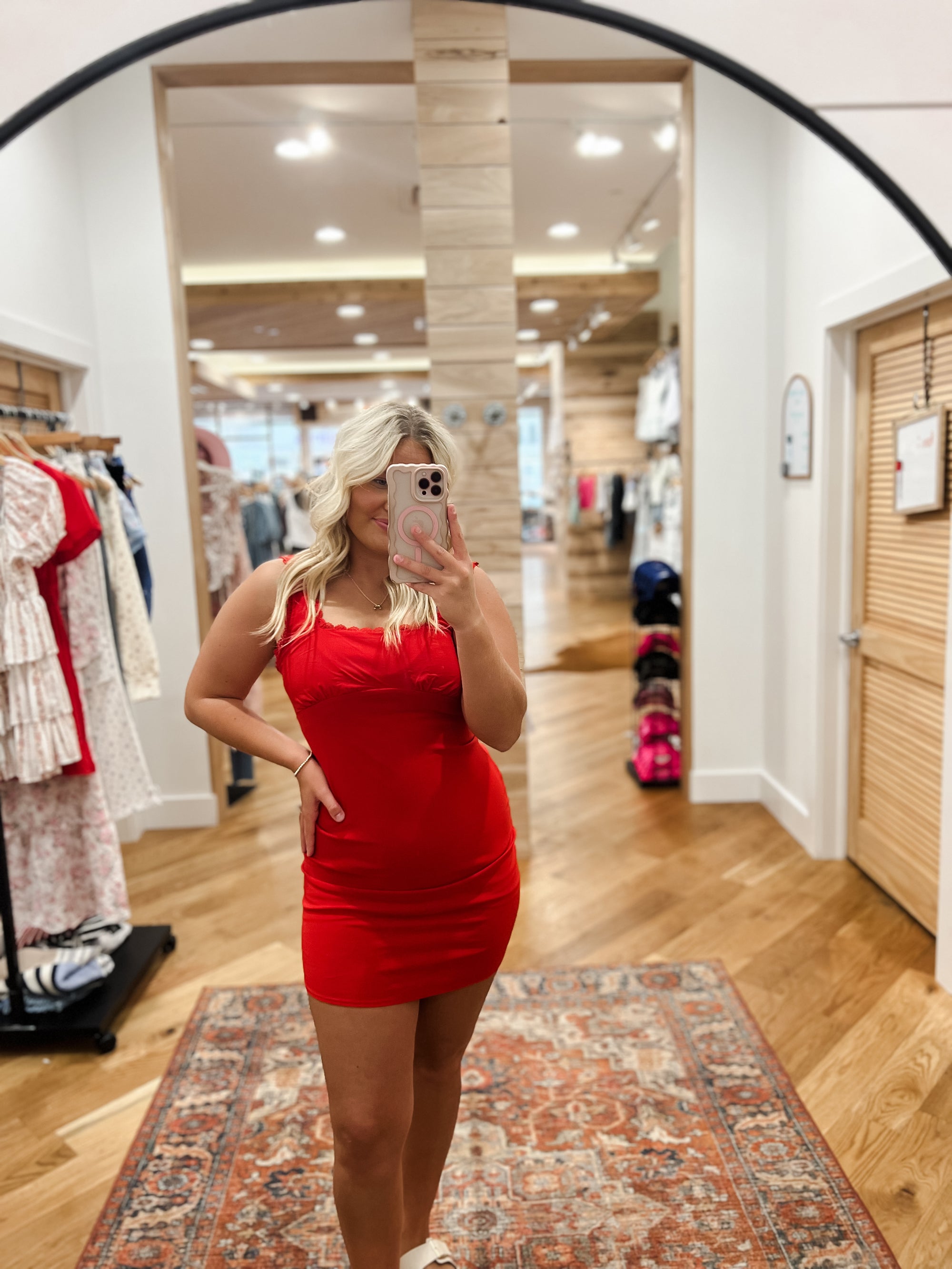 Sweetheart Red Dress