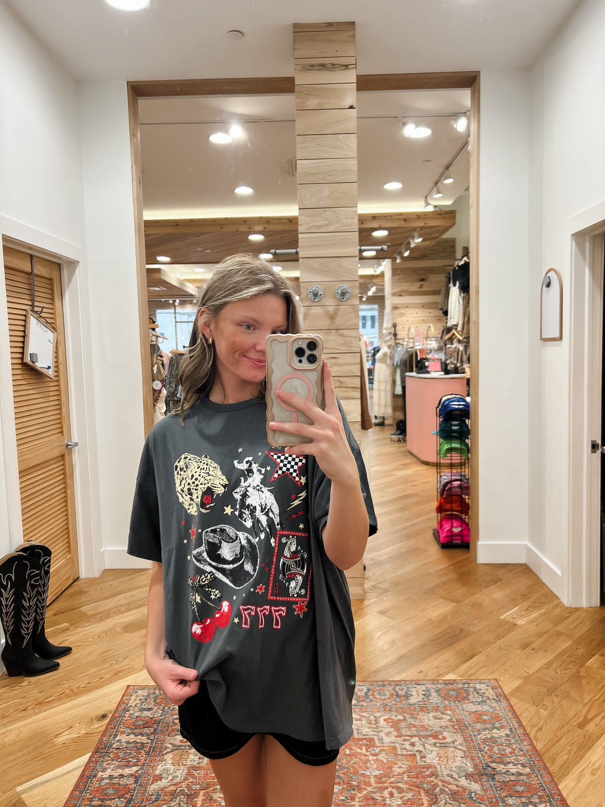 Western Leopard Graphic Tee