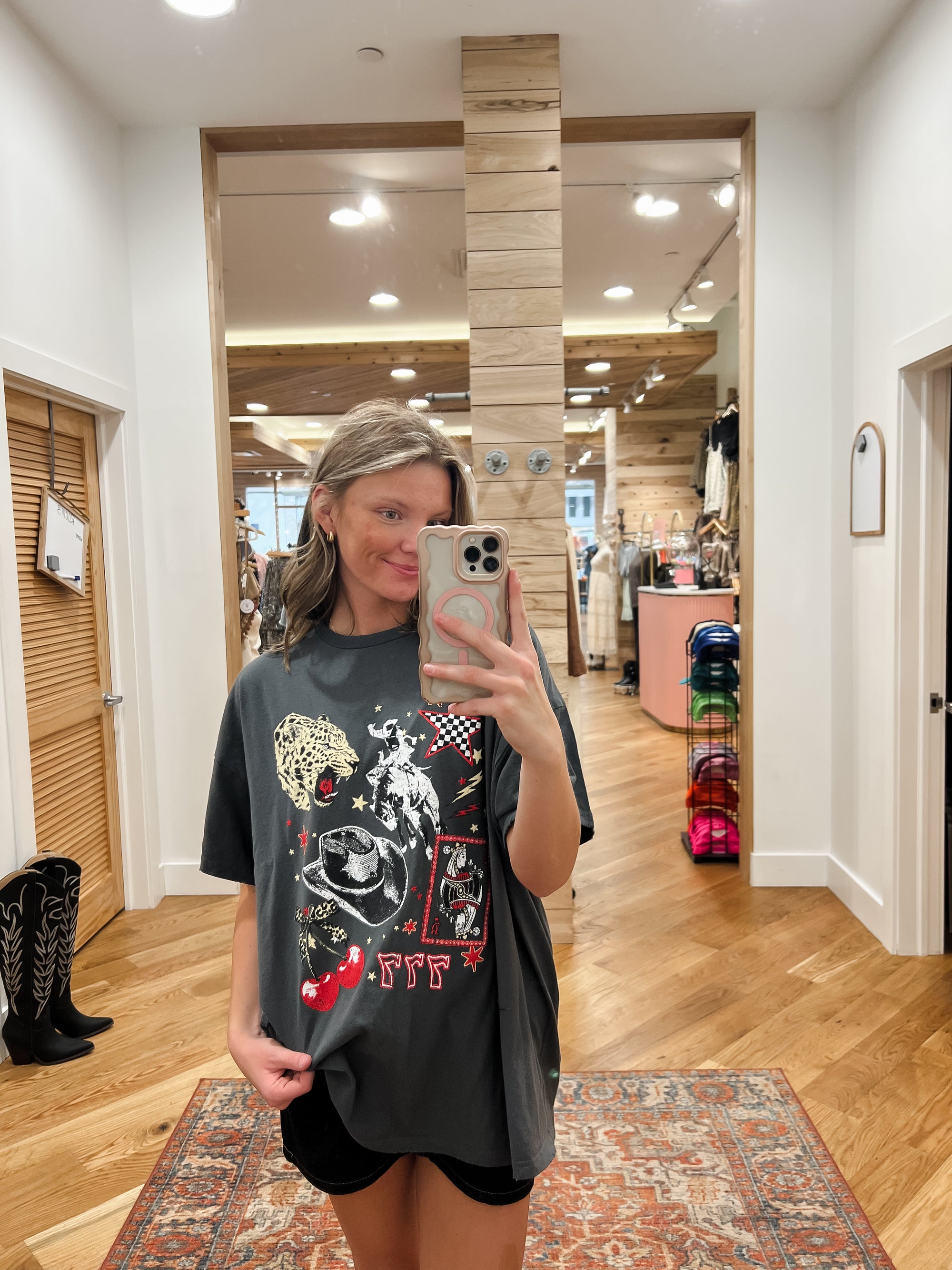 Western Leopard Graphic Tee