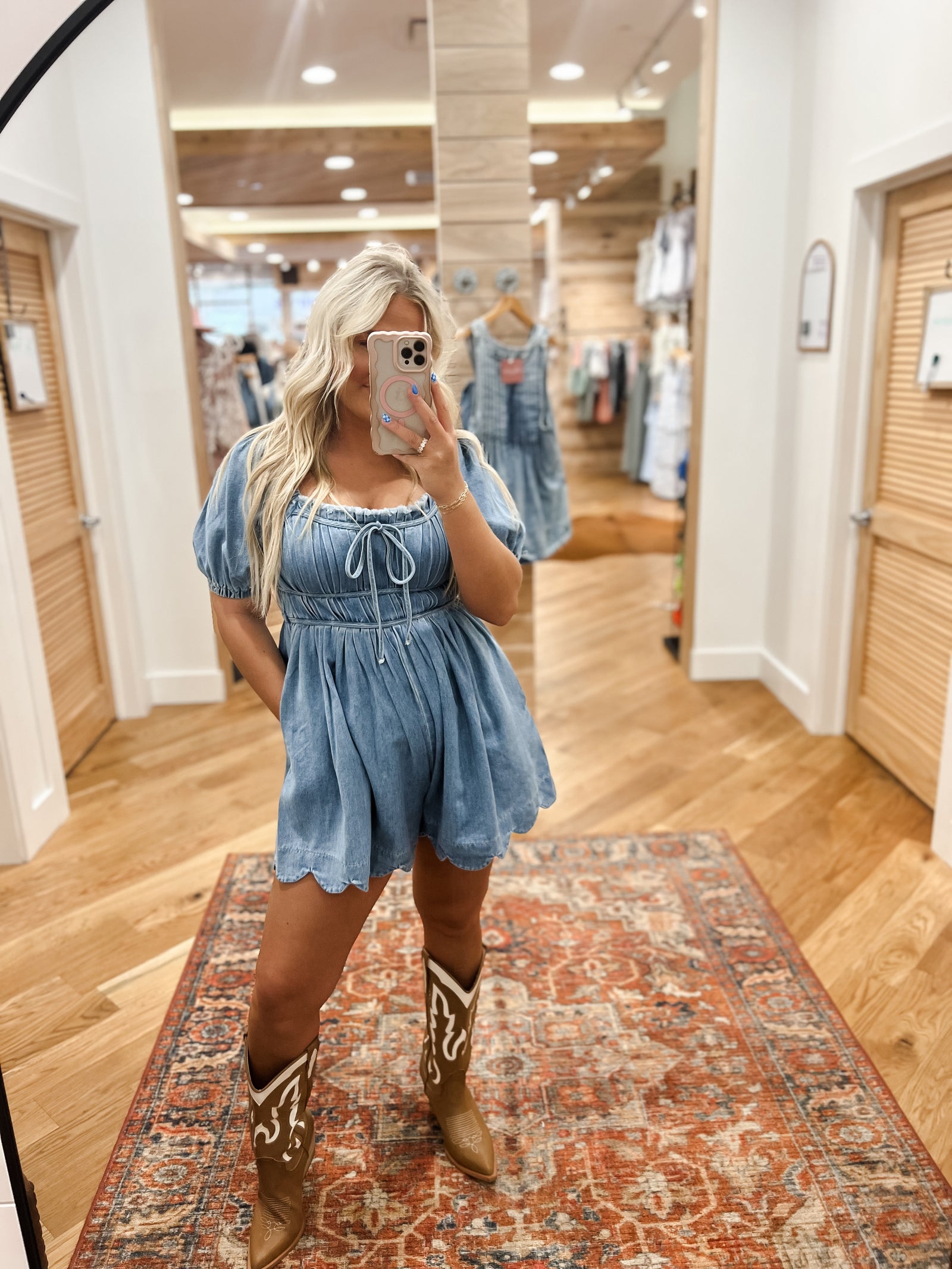 Blushin’ in Denim