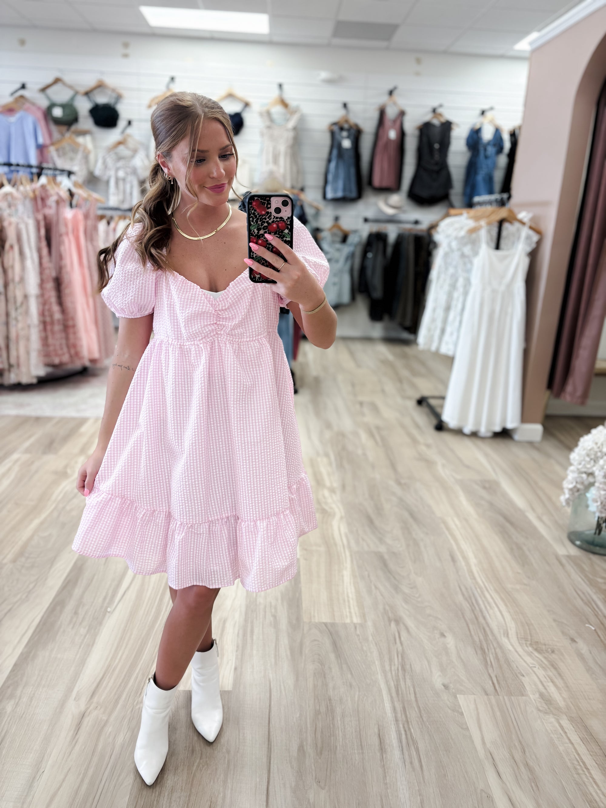Sunday Brunch Mini Dress