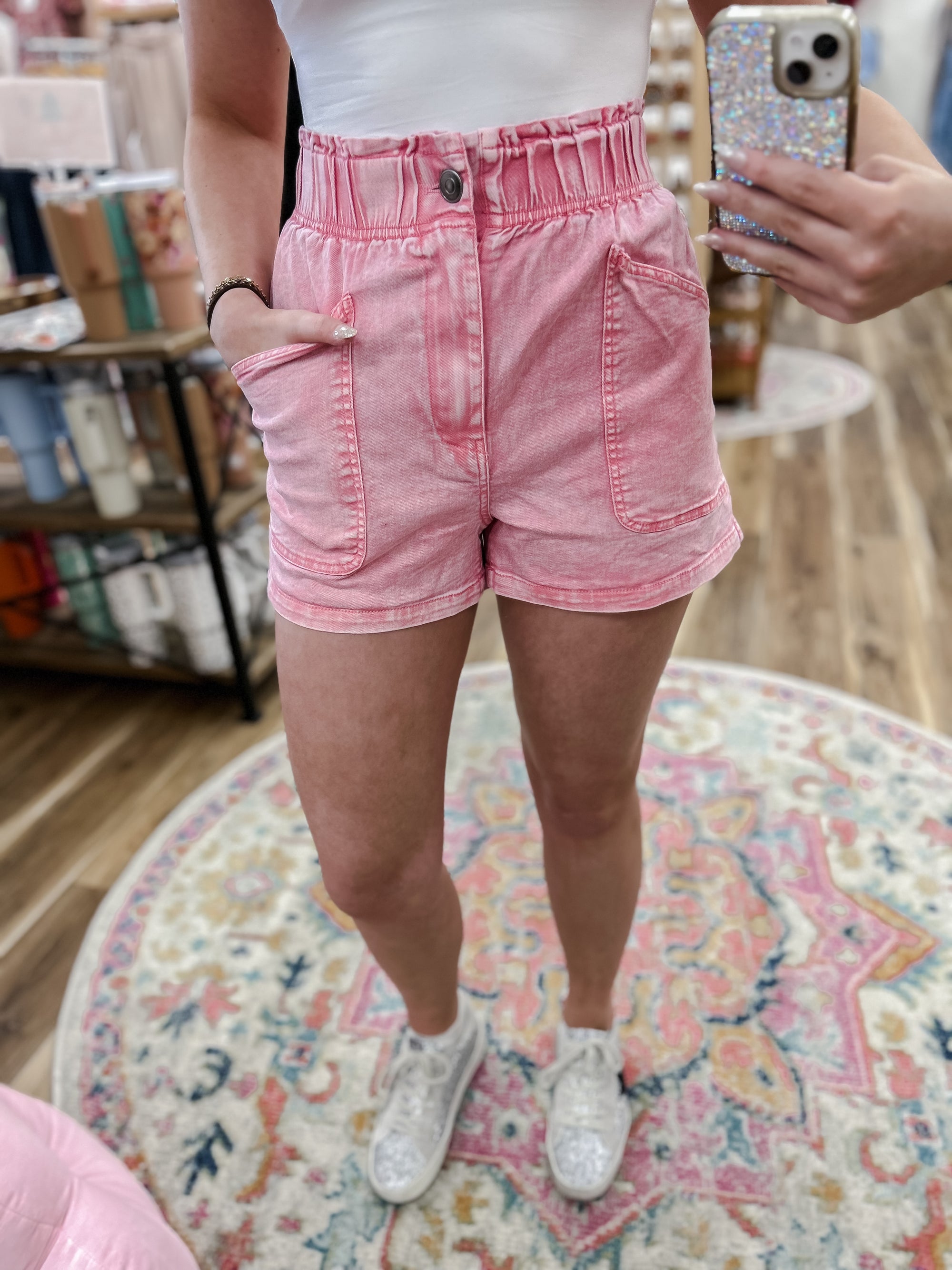 Perry Pink Shorts