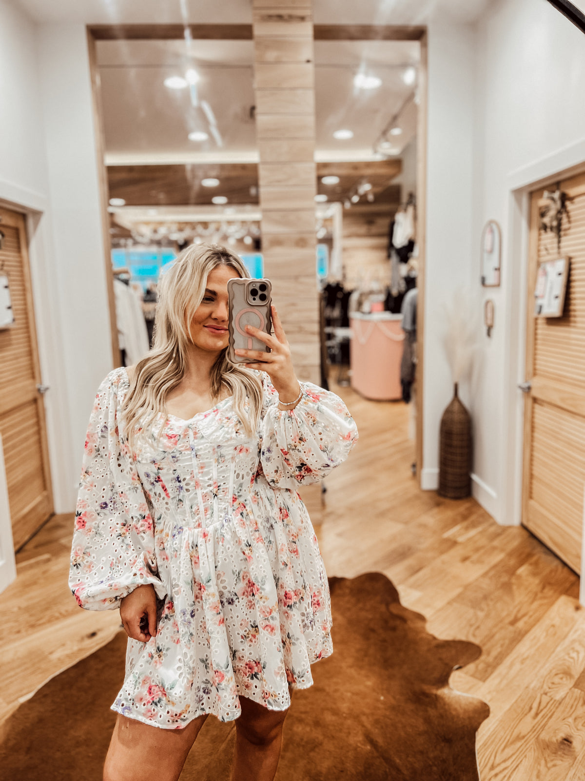 Ivory Garden Party Dress