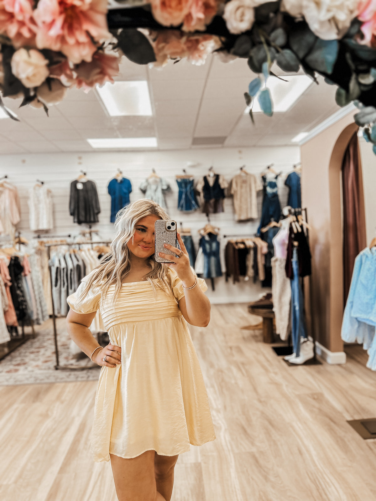 The Yellow Willow Dress