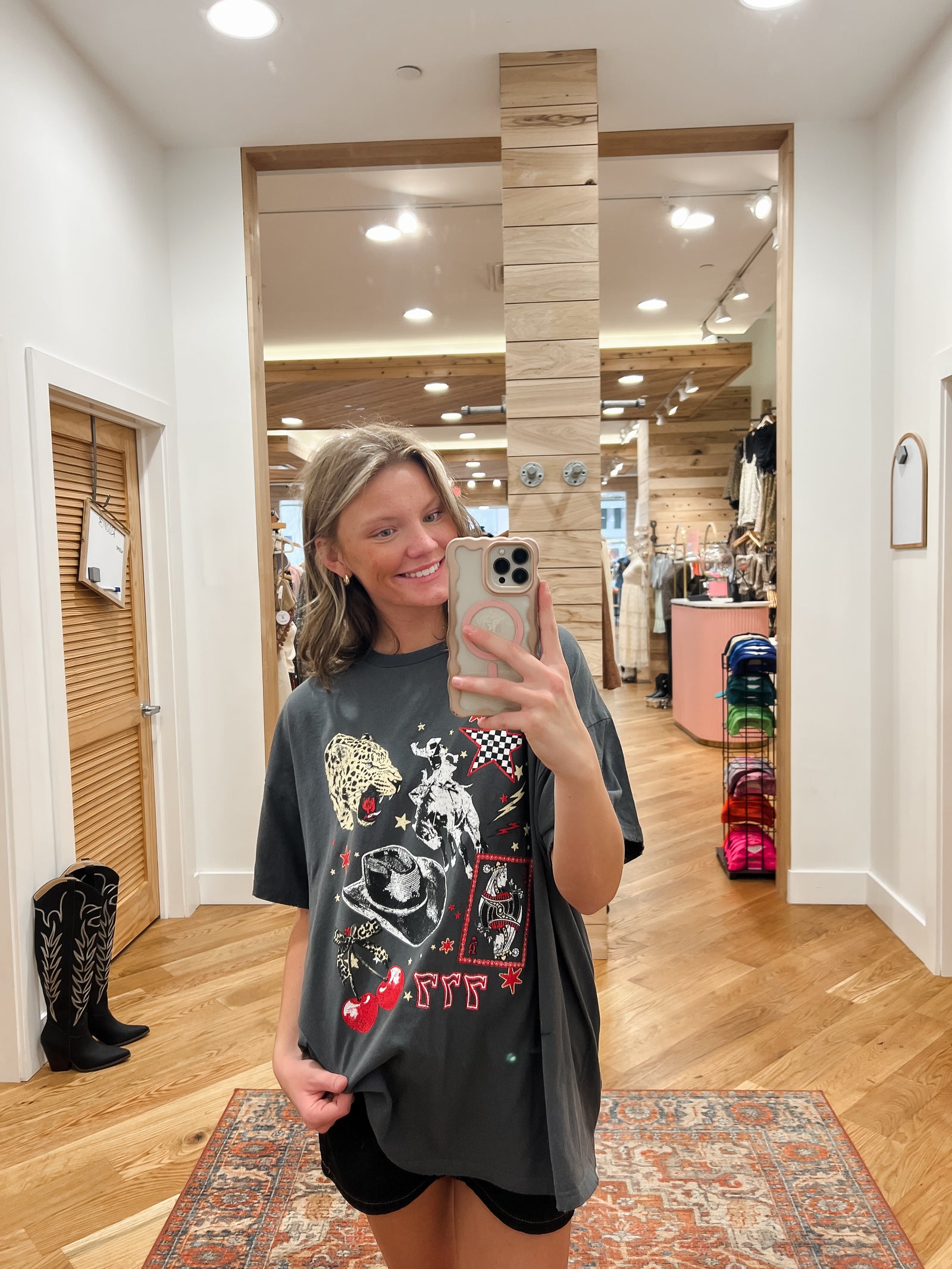 Western Leopard Graphic Tee