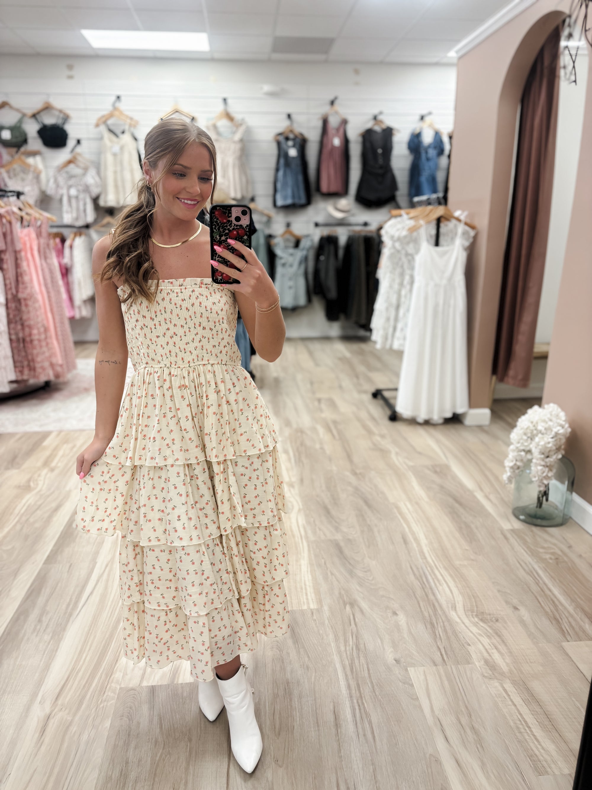 Blossom Babe Butter Dress