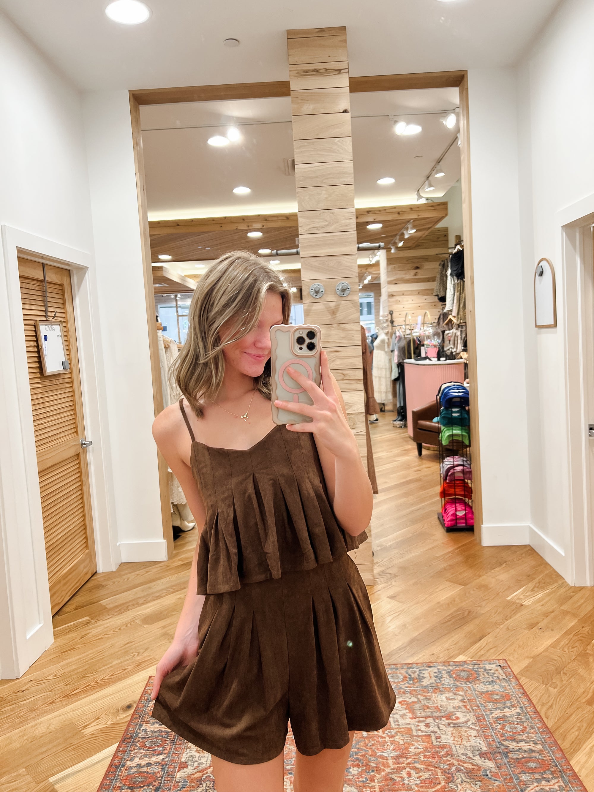 Rodeo Romance Brown Top