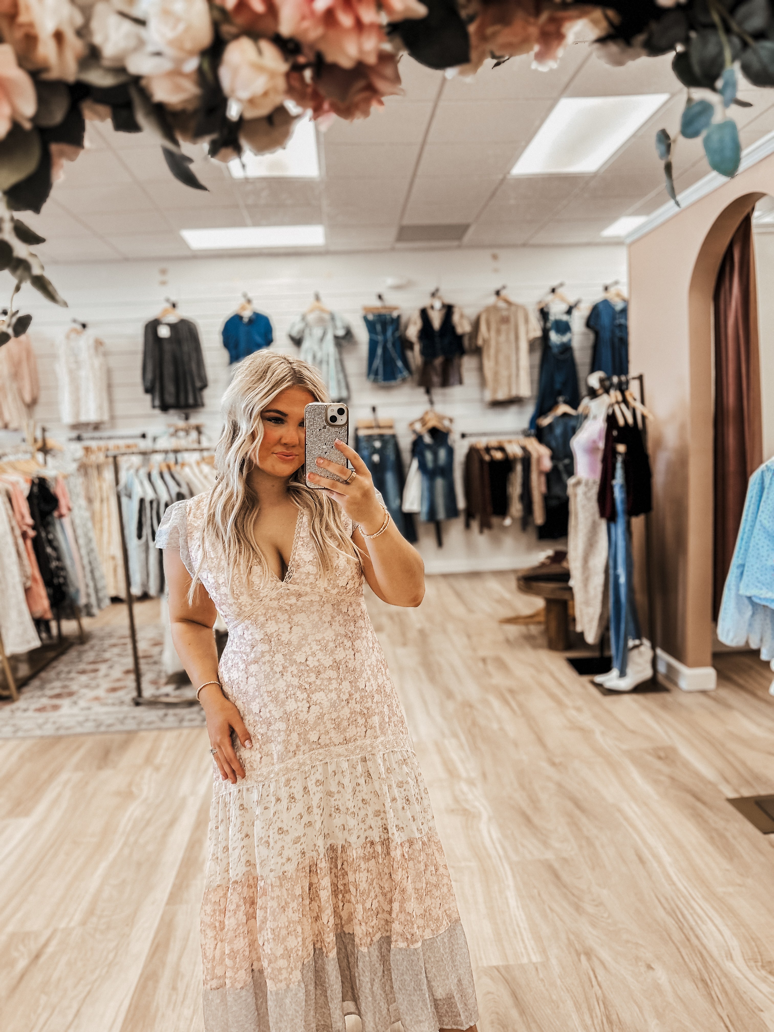 Whisper Petals Dress