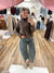 Ashley Dark Brown Sweater