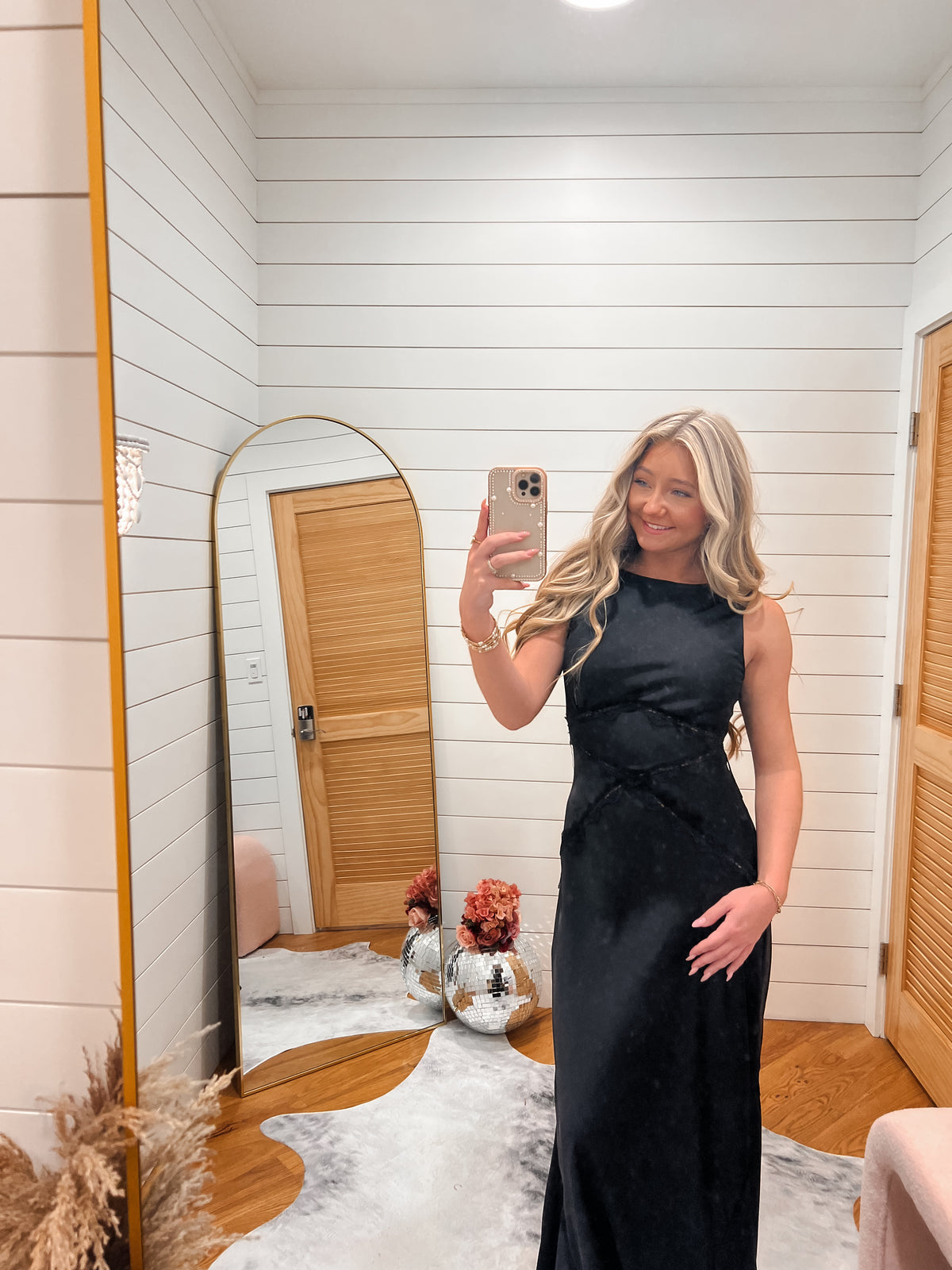 All Night Black Maxi Dress