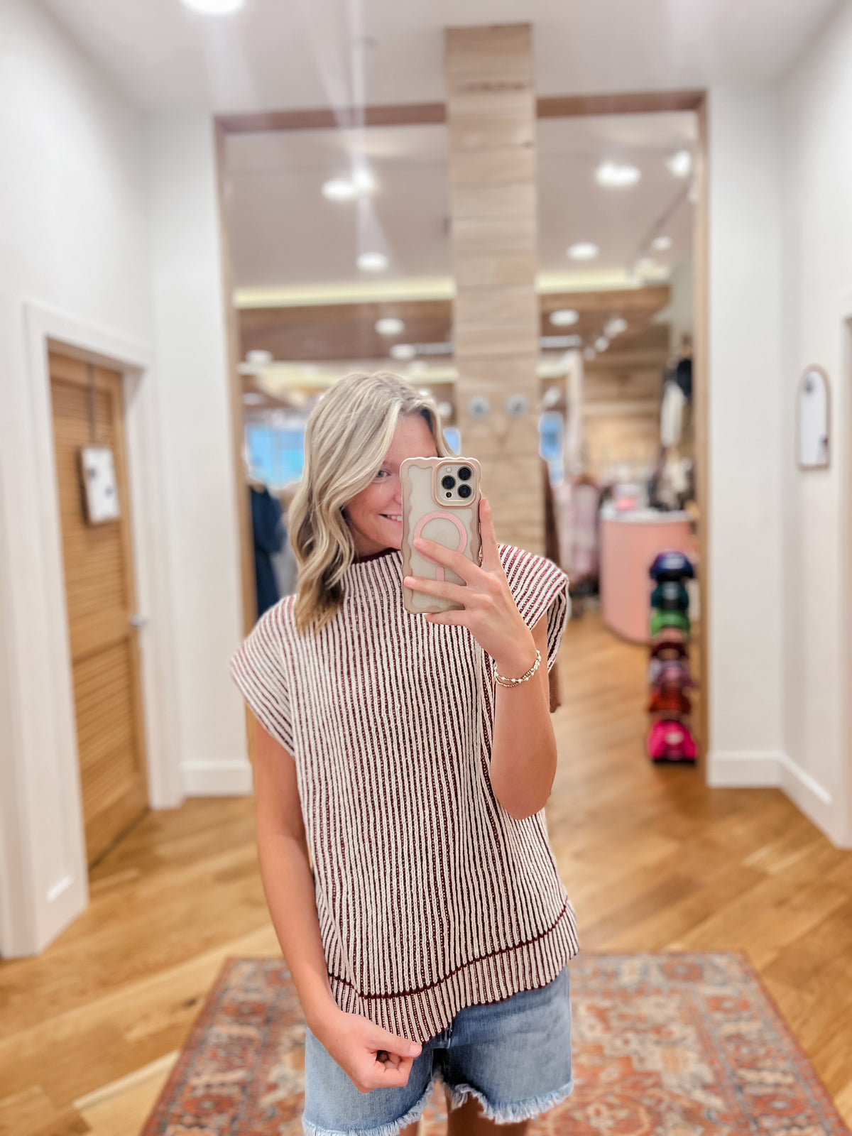 Knit and Neat Burgundy Sweater