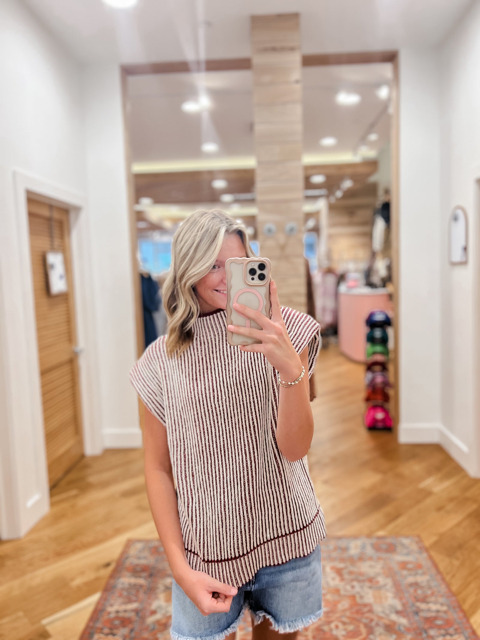 Knit and Neat Burgundy Sweater