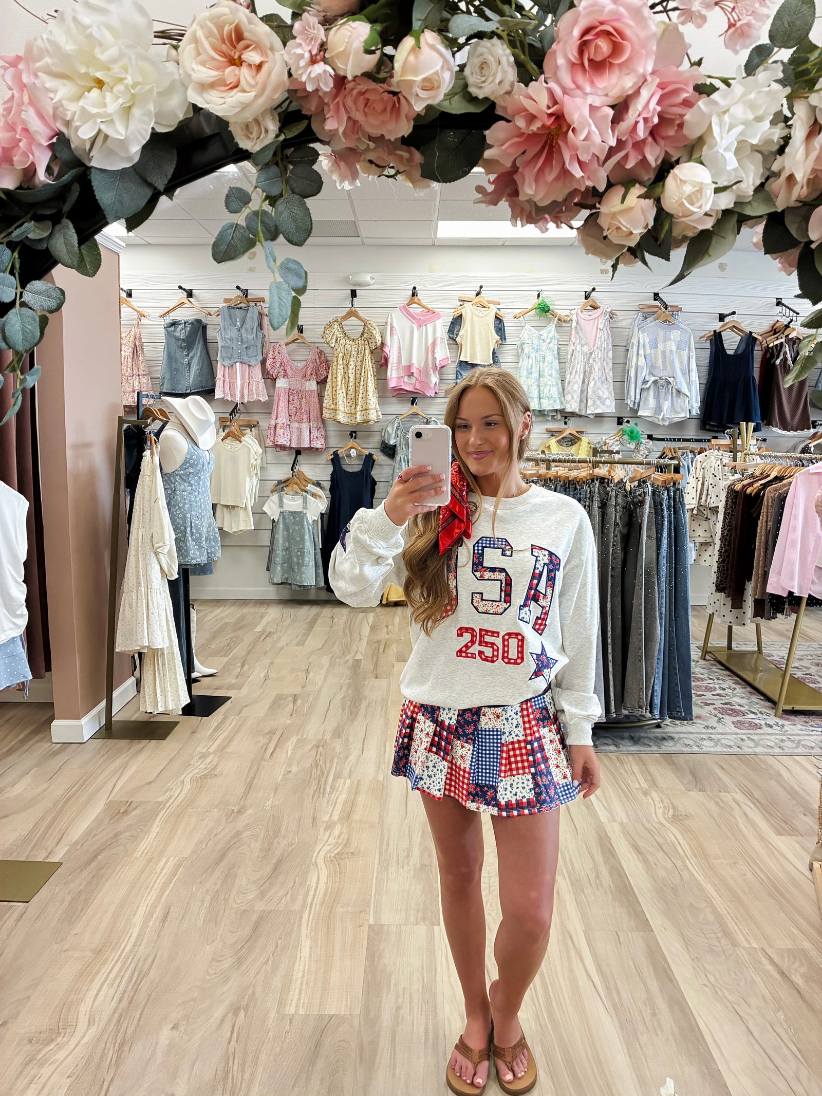 Red, White & Bloom Crew