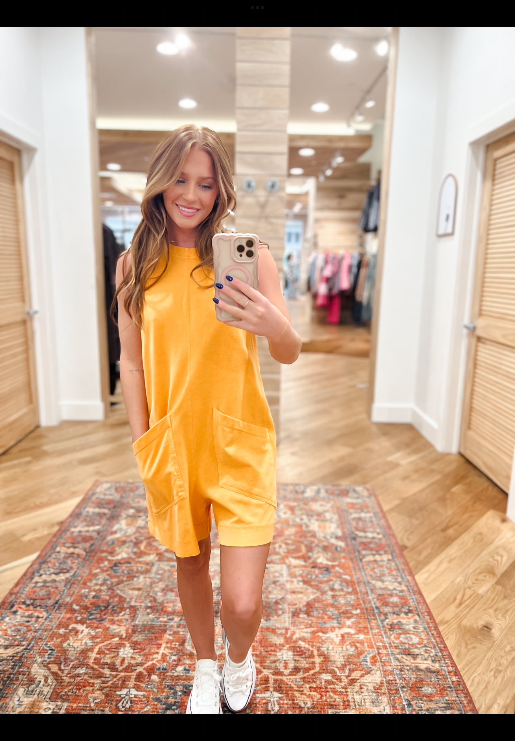 Chill Lounge Orange Romper